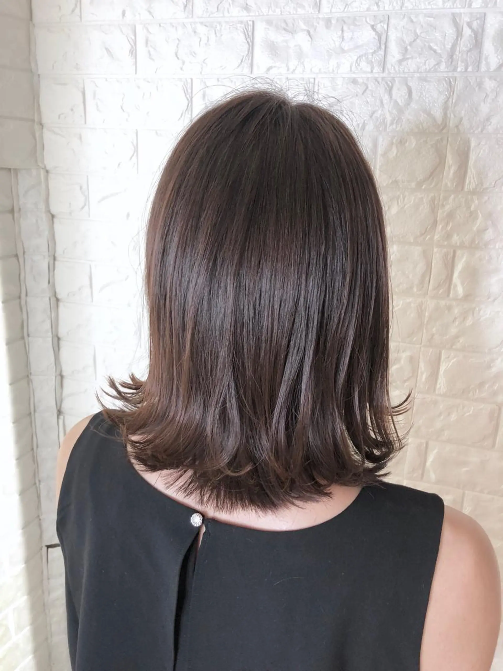 ショート 切りっぱなしボブ ボブ 縮毛矯正/髪質改善 主税巧一のヘアスタイル