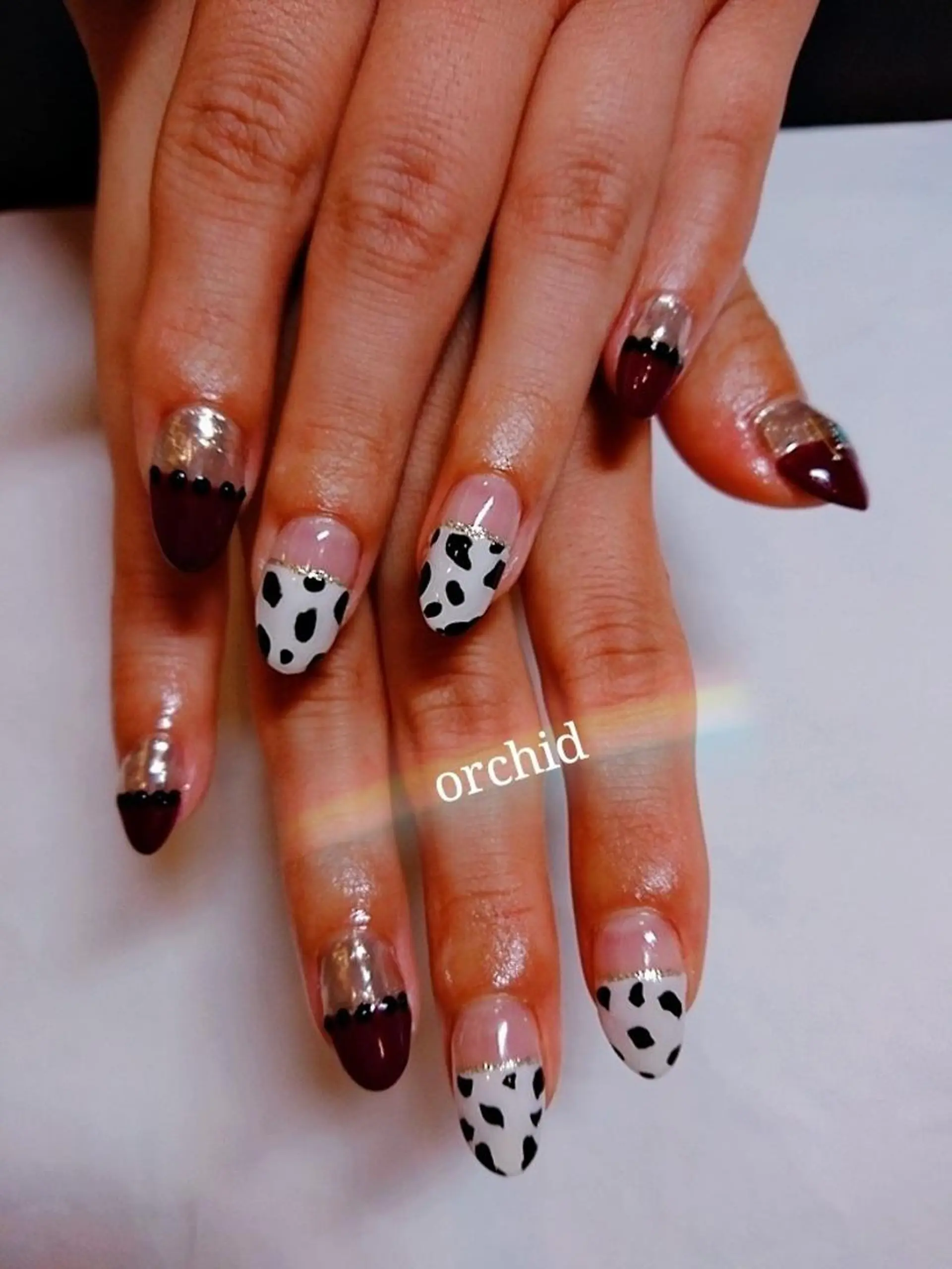 ネイル orchid ♡オーキッドのネイルデザイン