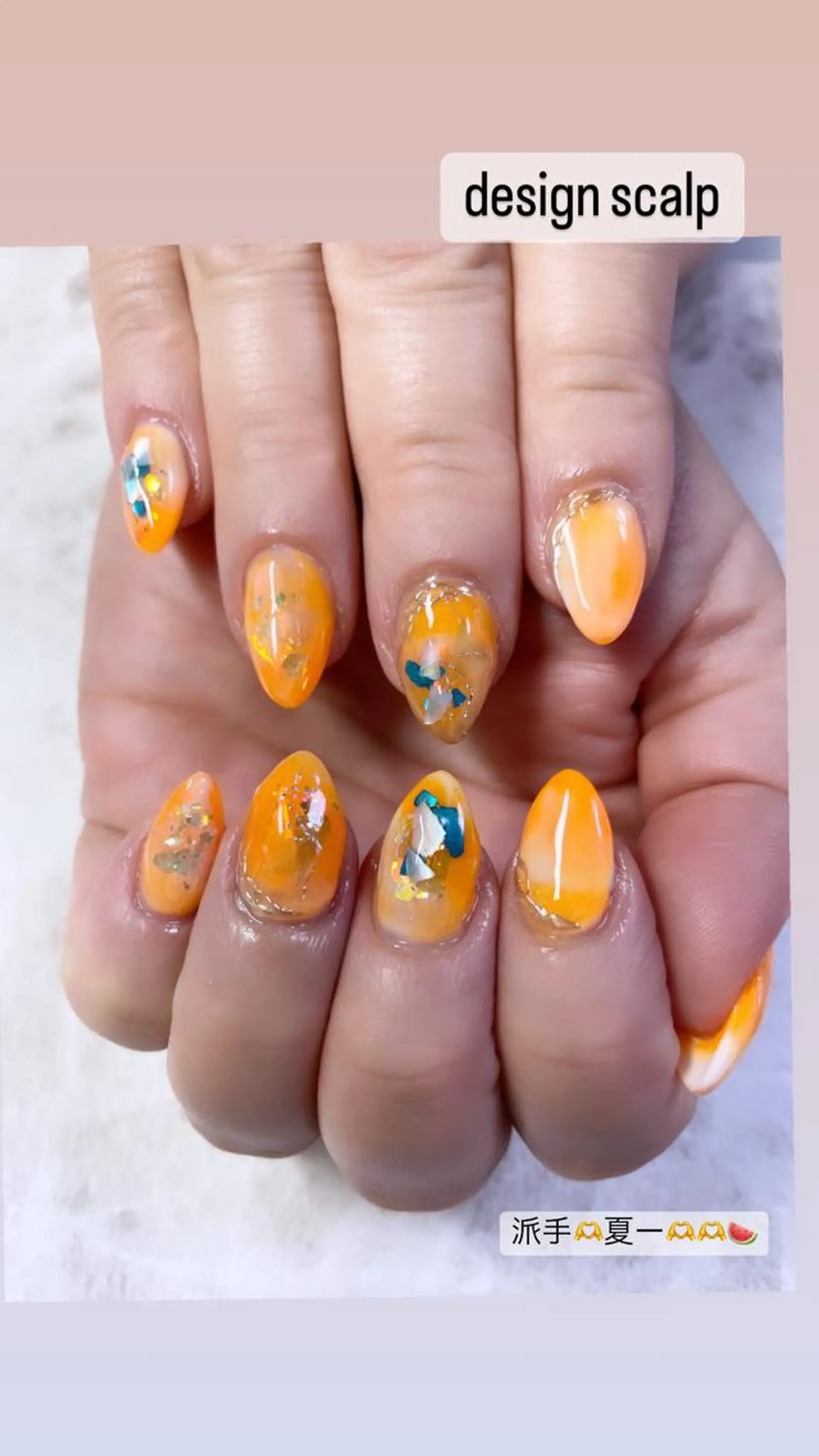 ネイル スカルプネイル Y's nailのネイルデザイン