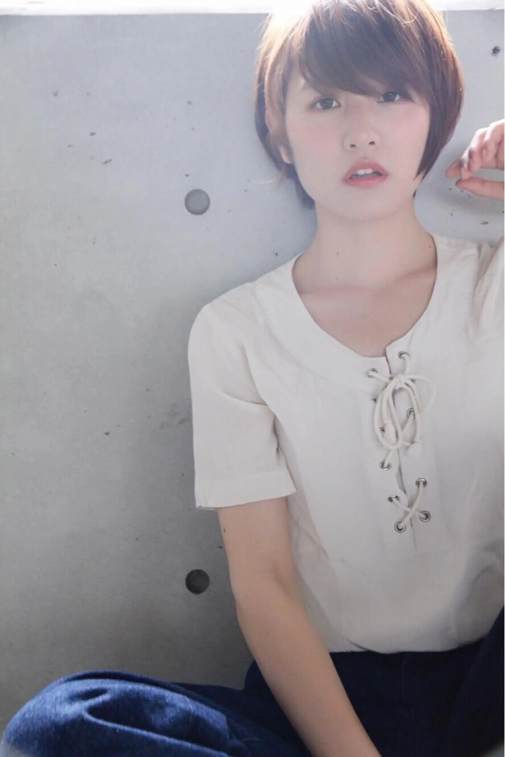 ショート カラー ショートヘア ボブ/ショート/ 白髪染め/メンズ葛西のヘアスタイル