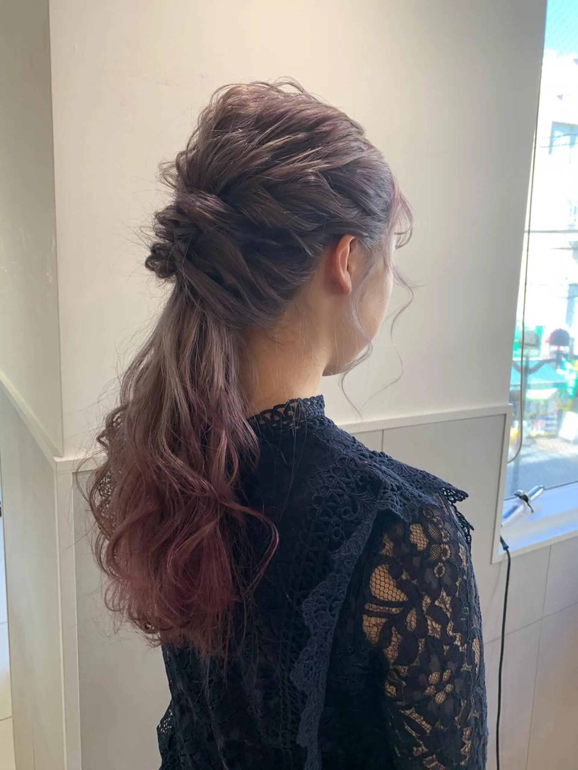 ロング カラー ヘアアレンジ 髪質改善period.所属・いしかわまい🎀 髪質改善特価サロンのヘアスタイル