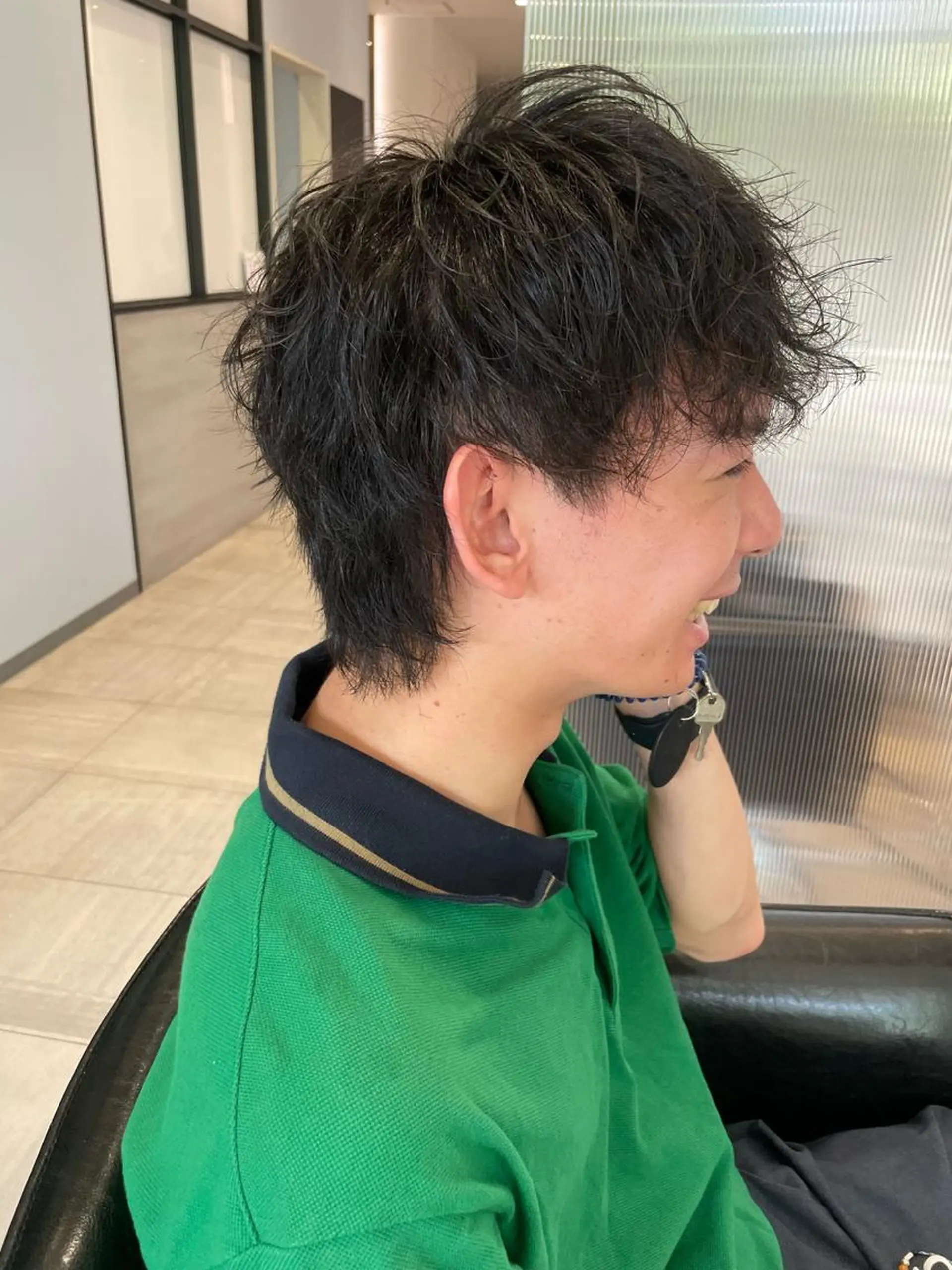 メンズ メンズウルフカット ウルフカット アースセンター南所属・センター南 大引　優のヘアスタイル