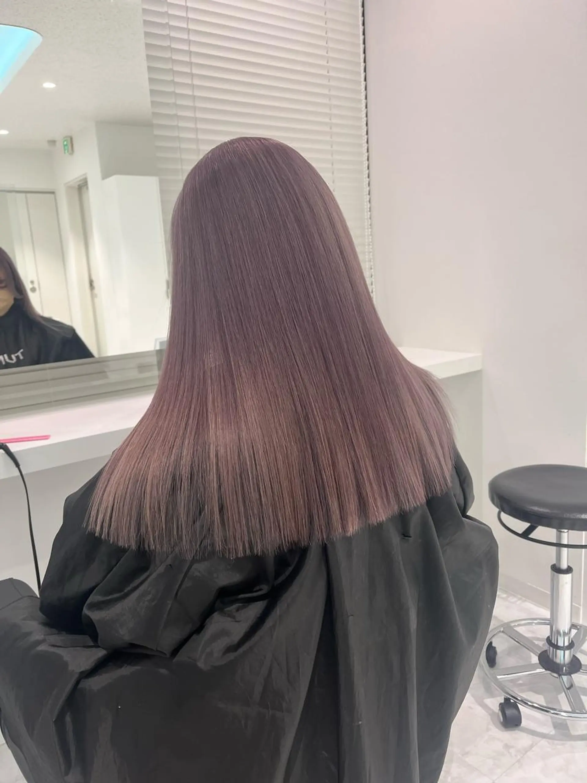 セミロング カラー ヘアアレンジ レイヤー/艶ベージュ /🎀Saki🎀のヘアスタイル