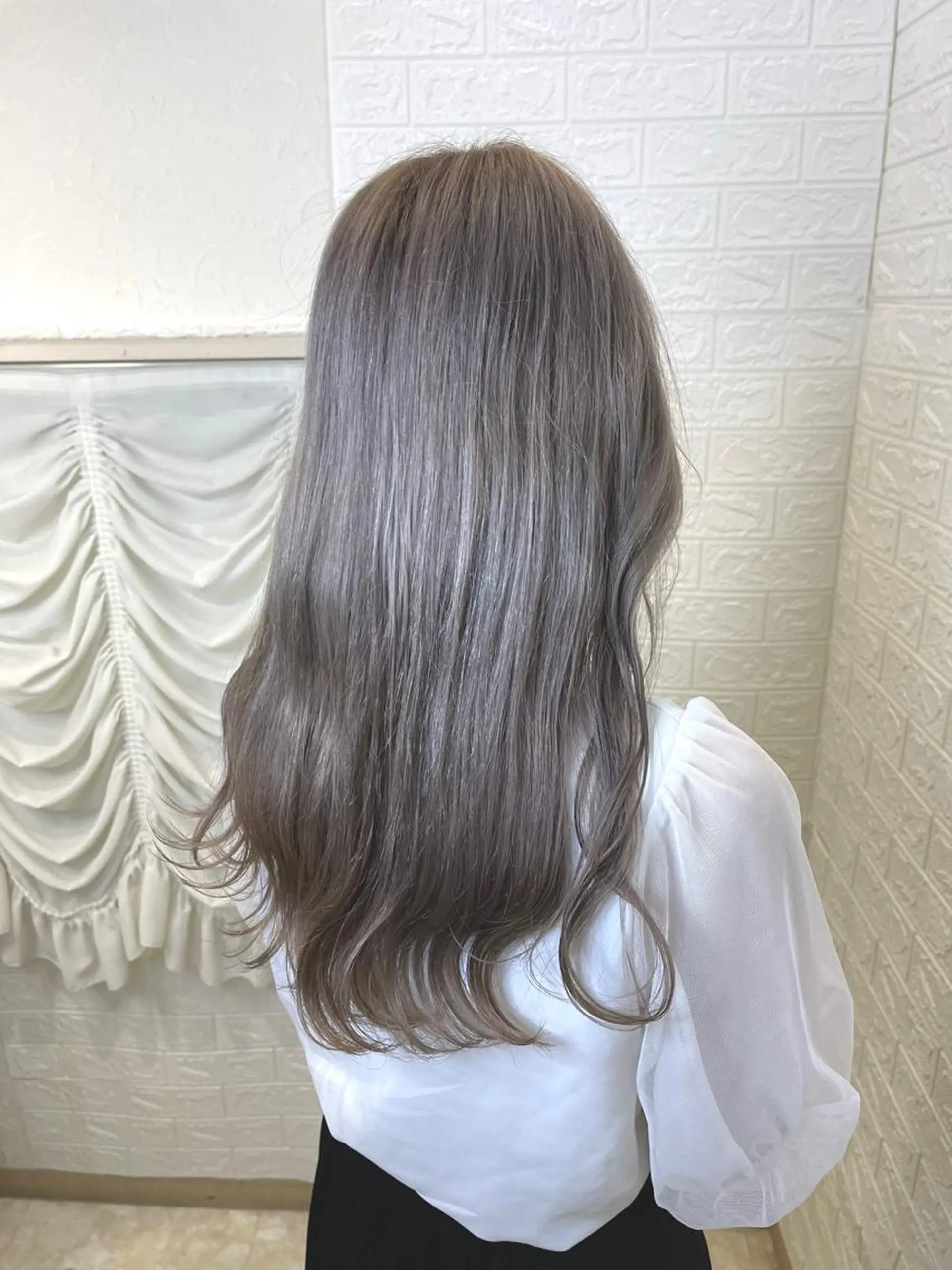 ロング カラー ヘアカラー トリートメント tori六甲道所属・六反 仁哉のヘアスタイル