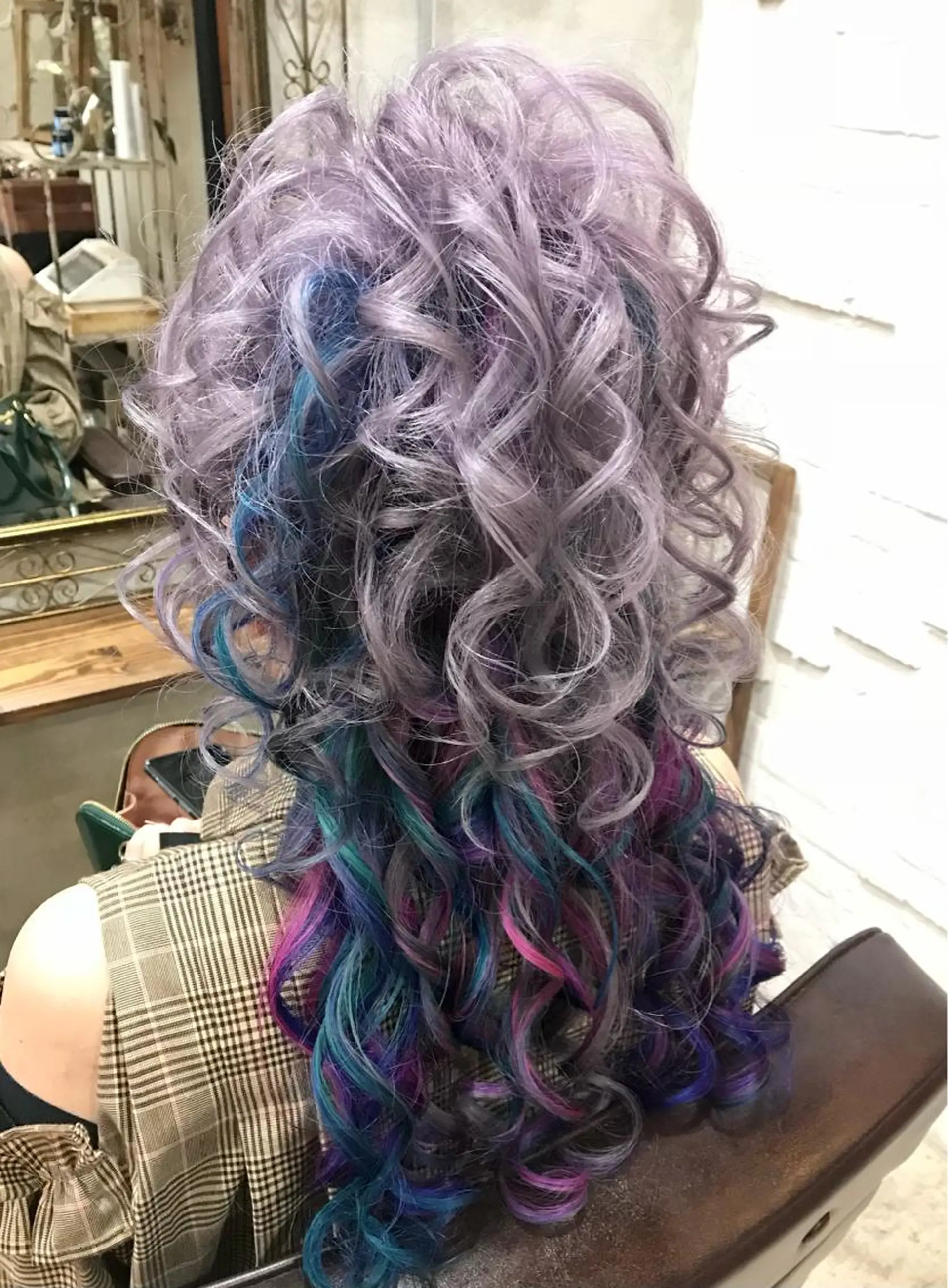 ロング まつパ・ヘアセット ♡Chinami♡のマツエク・マツパデザイン