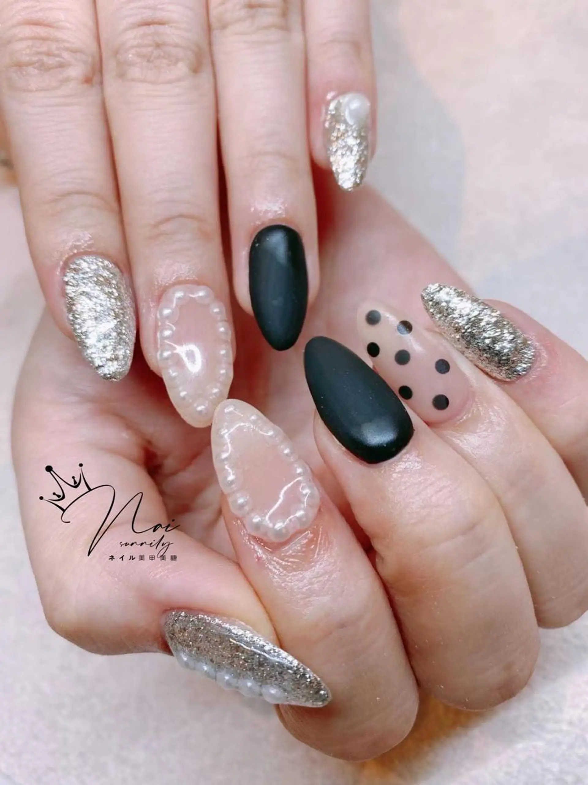 ネイル 長さだし専門店 M2　rikaのネイルデザイン