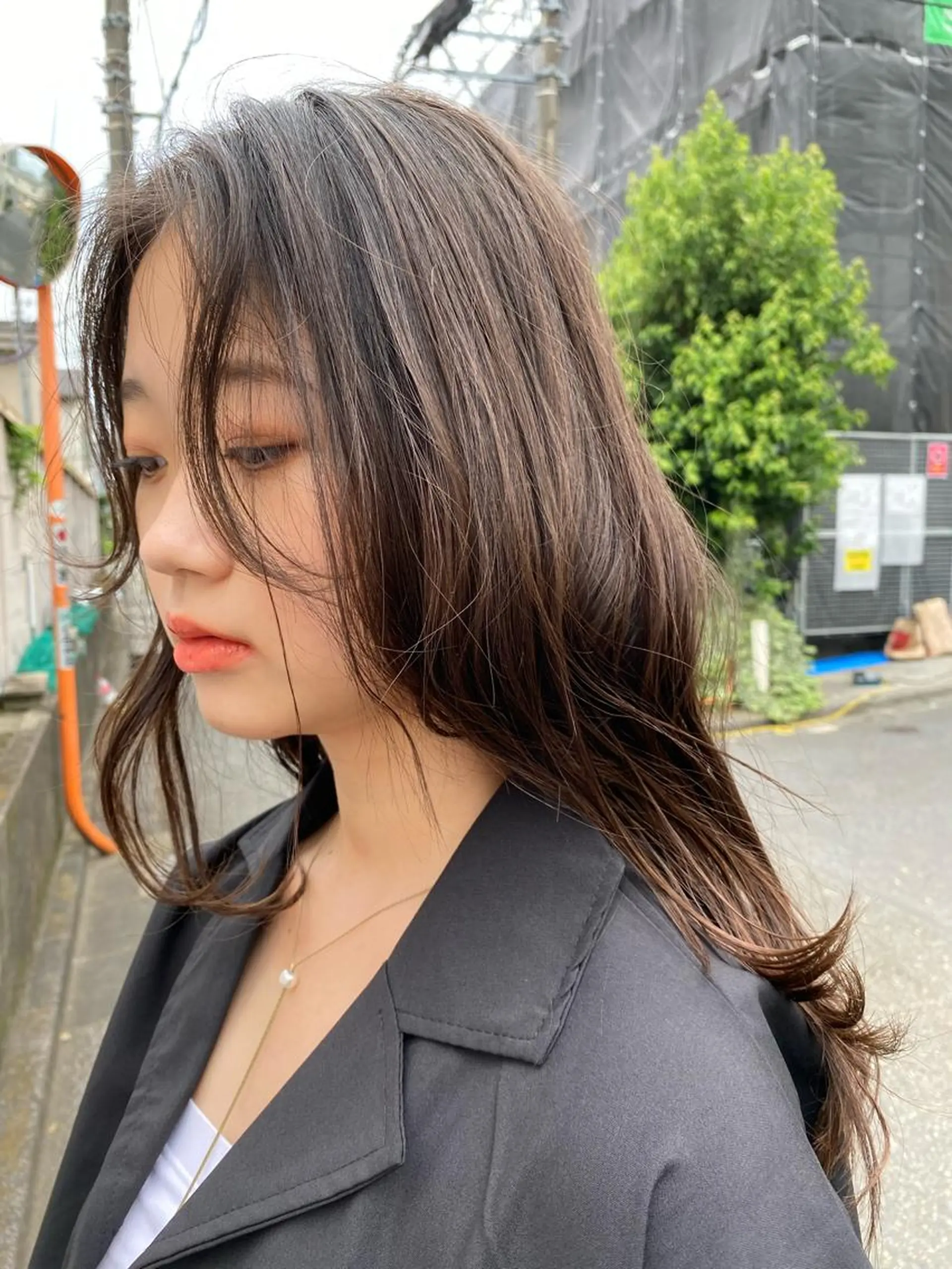 ロング 韓国風ヘア ROBBY所属・松井美樹/似合わせ ガーリー・韓国のヘアスタイル