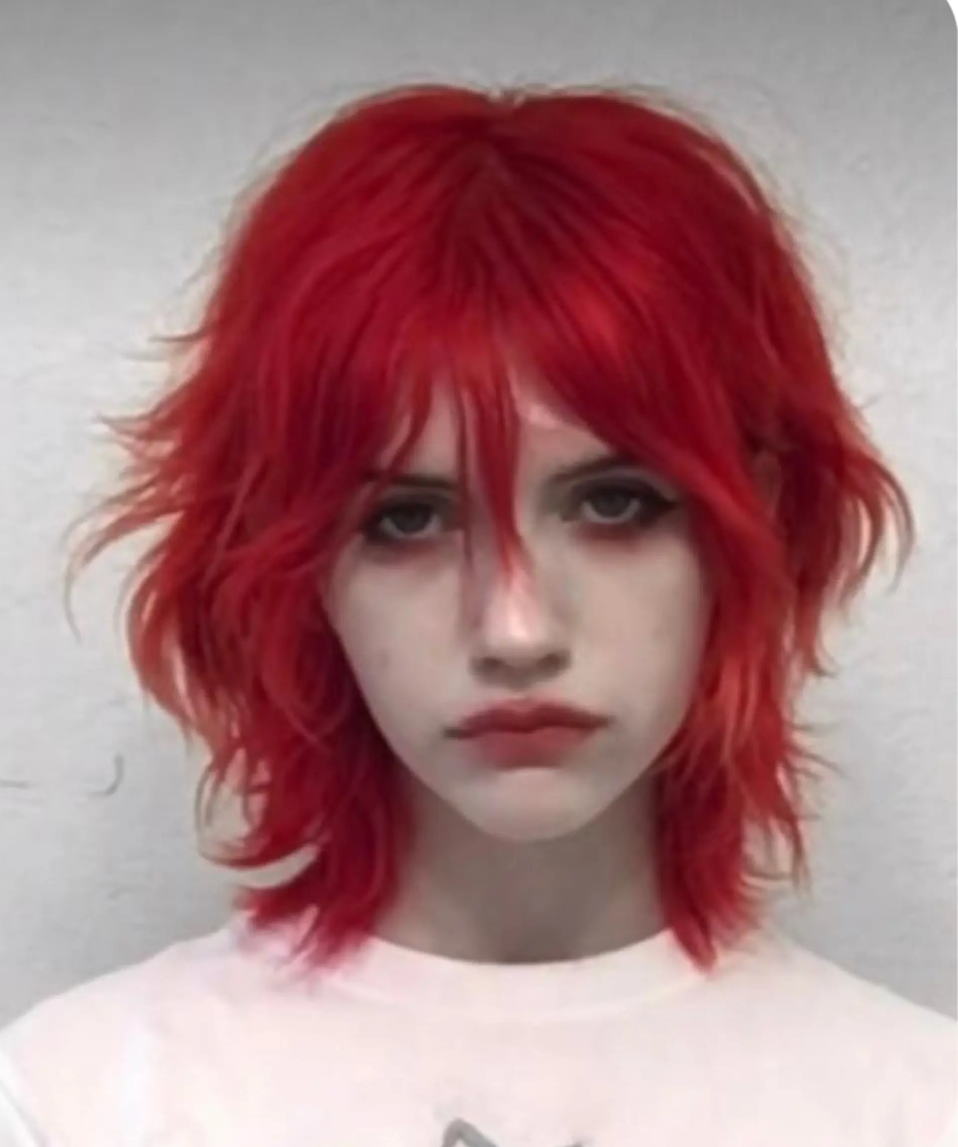 ミディアム カラー ブリーチ タマキ/似合わせ カット/Wカラーのヘアスタイル