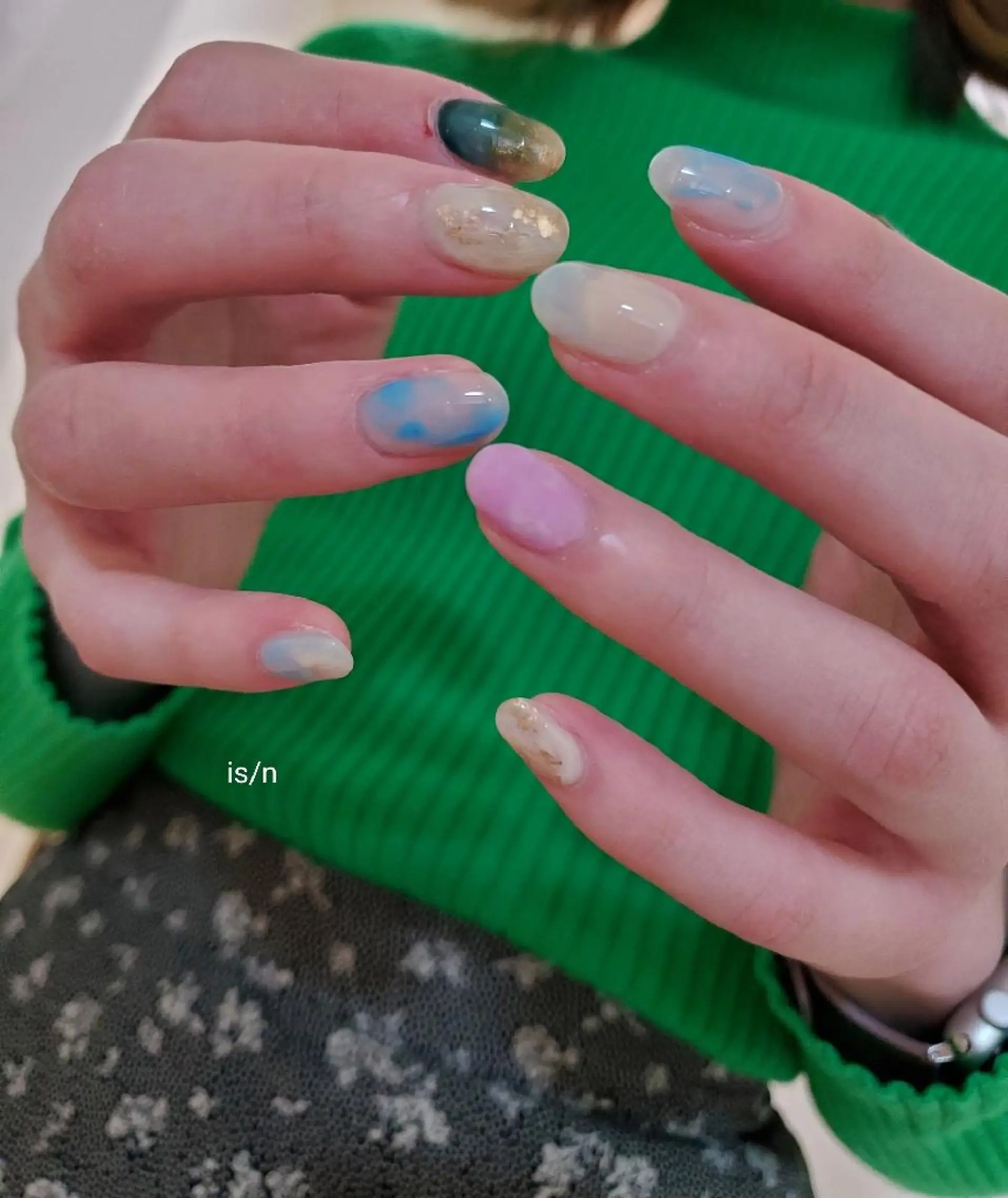 ネイル ハンドネイル 店長 佐藤のネイルデザイン