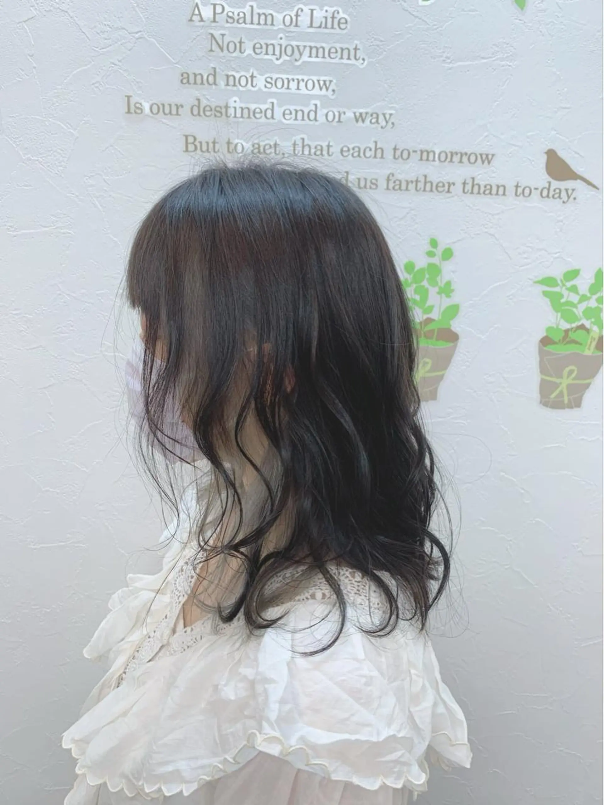 ミディアム カラー インナーカラー 菅沼 まみのヘアスタイル