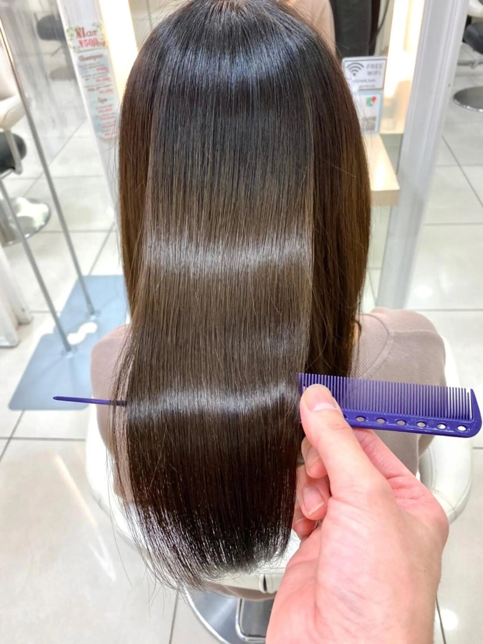 ロング トリートメント Ash 山田 勇太のヘアスタイル