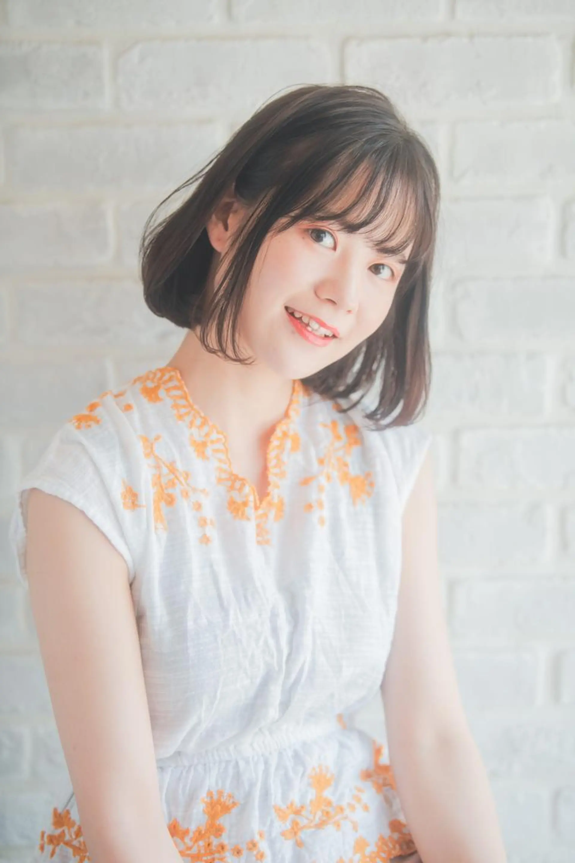 ミディアム カラー パーマ ミディアムパーマ バレイヤージュ グラデーションカラー ハイライトカラー インナーカラー 増子 幹樹のヘアスタイル