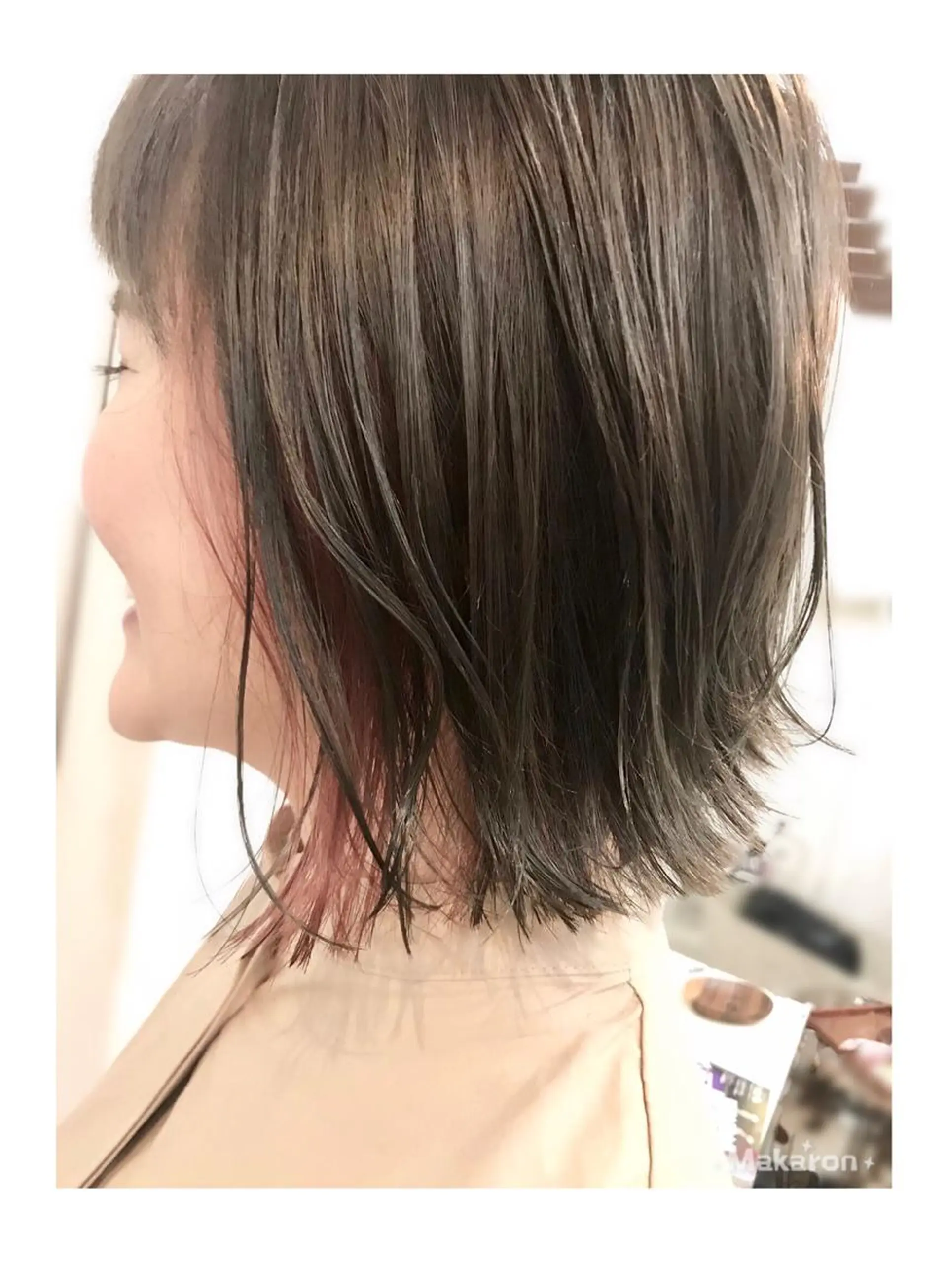 ミディアム hair works raptureのヘアスタイル