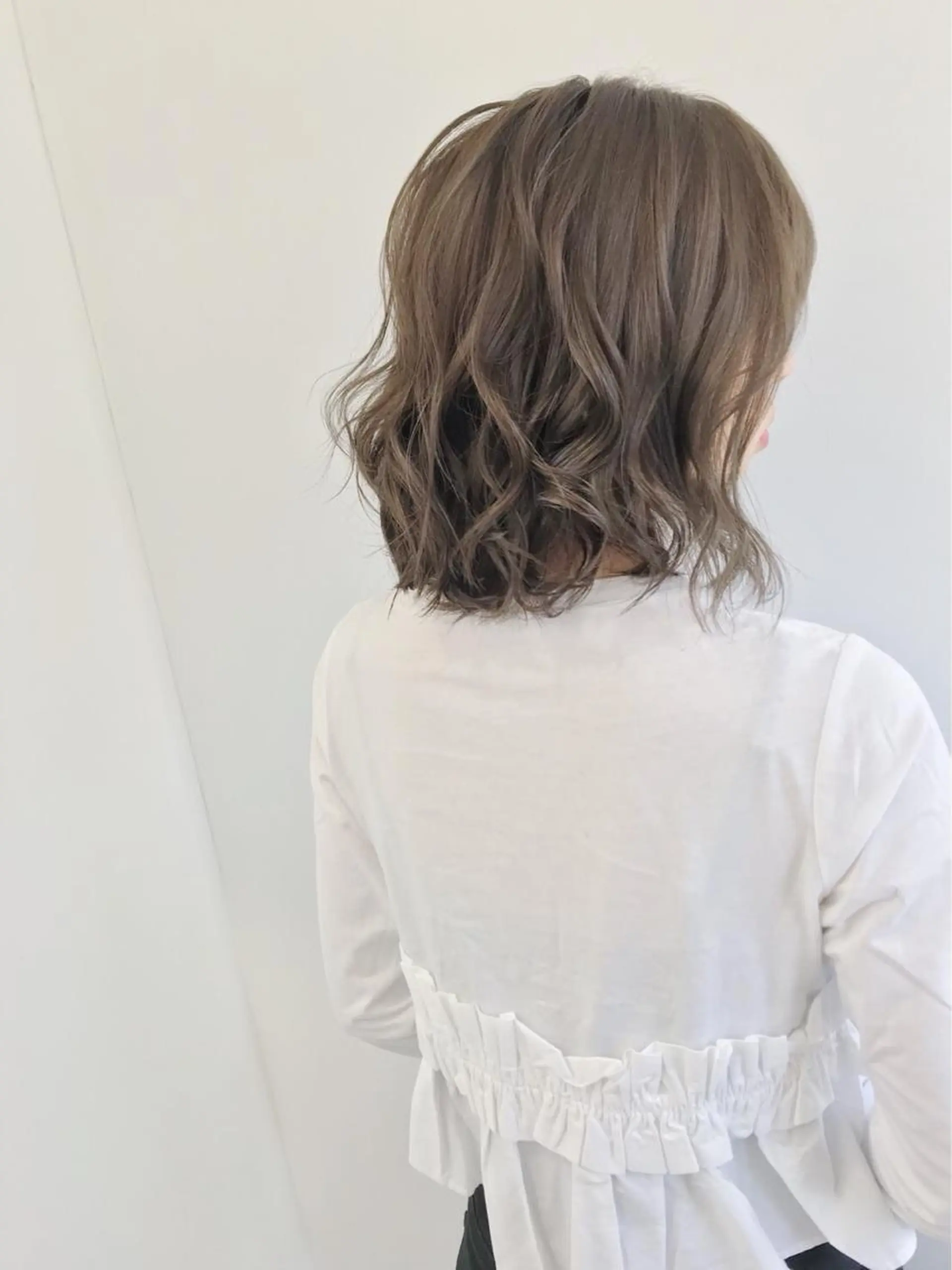 ミディアム メンズパーマ/難波/ 心斎橋　室園亮佑のヘアスタイル