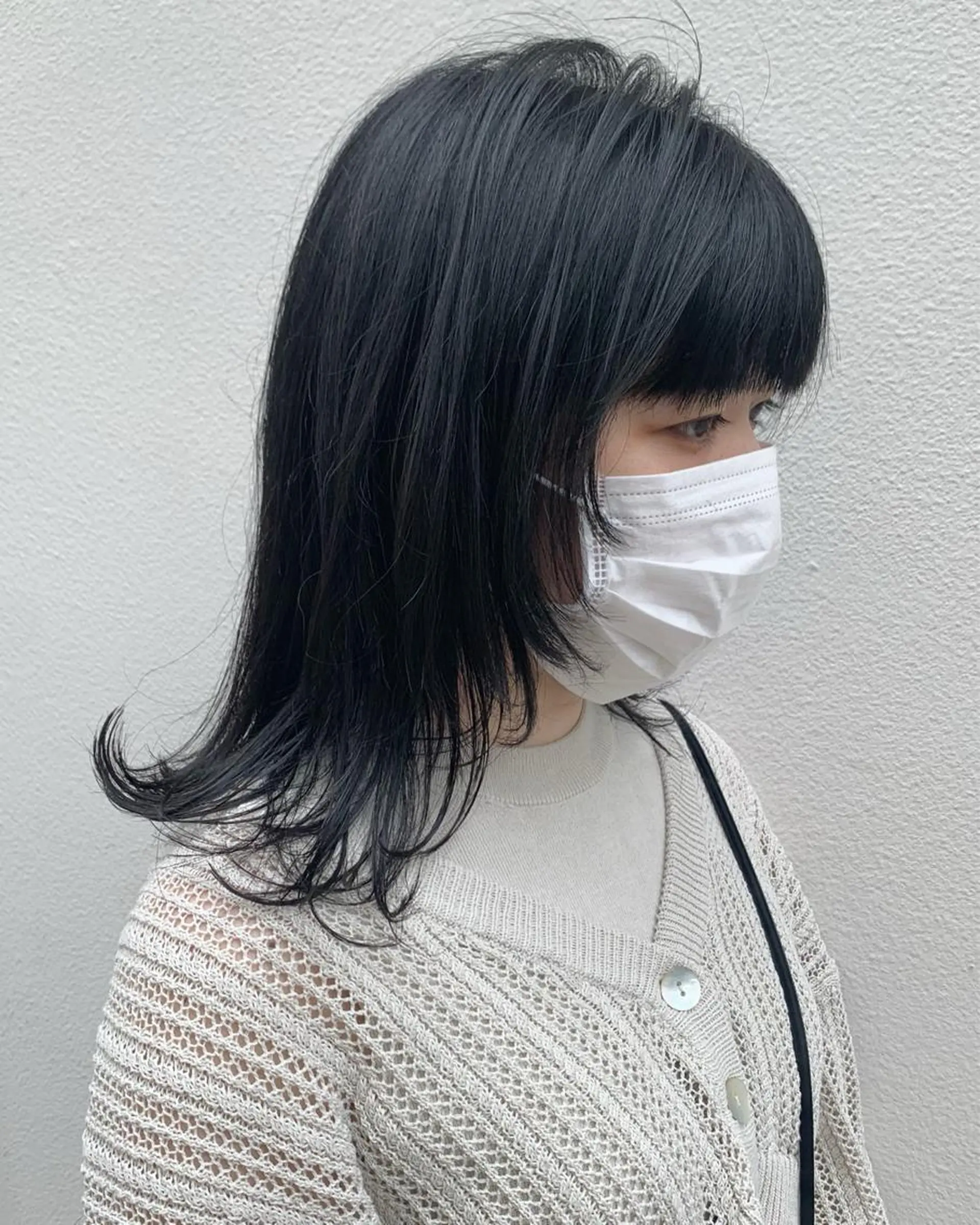 ロング ブリーチ/ウルフ ハッシュカット/石山のヘアスタイル