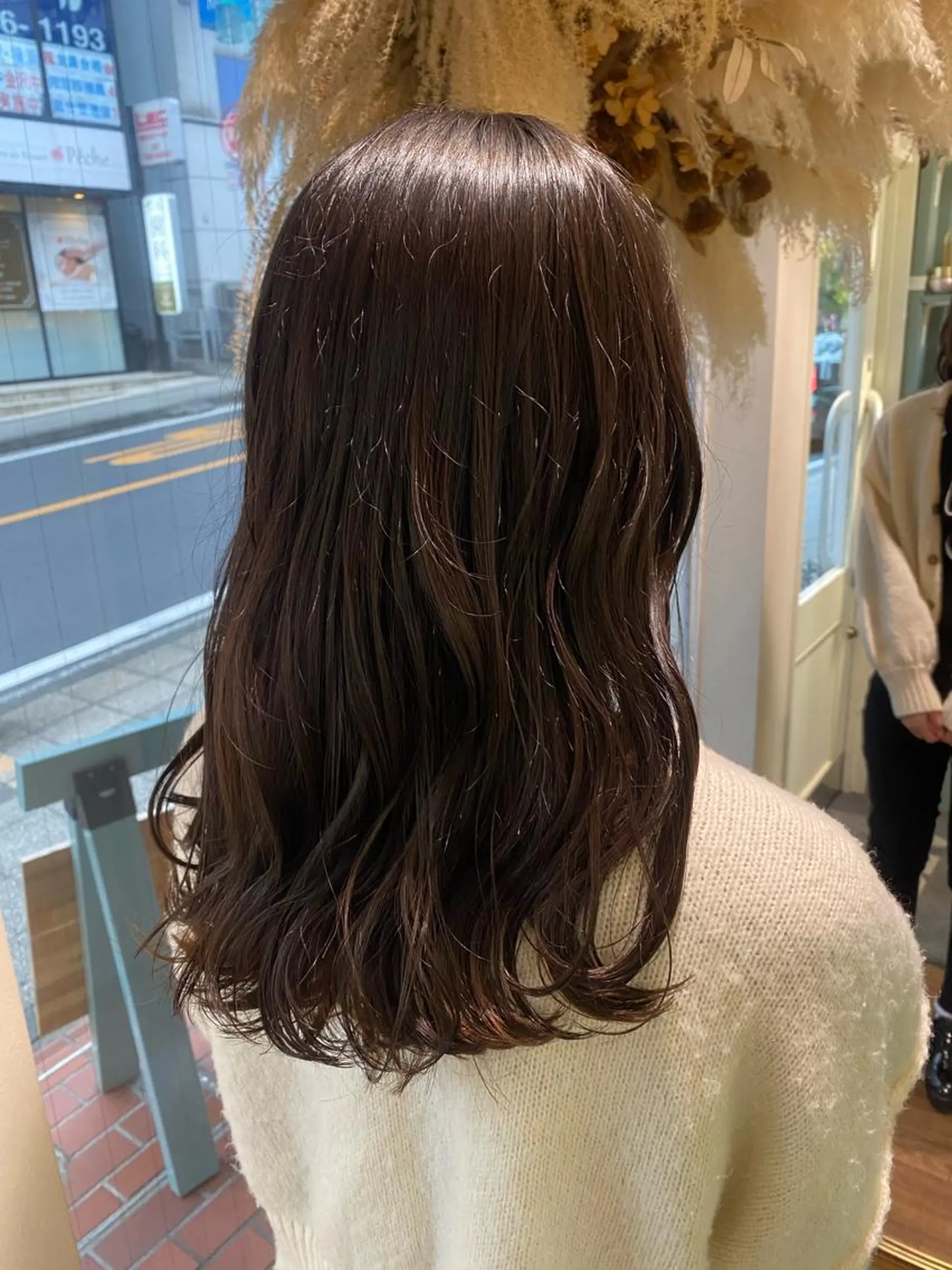 ミディアム カット 透明感カラー/韓国 ヘア🩶yuri🩵のヘアスタイル