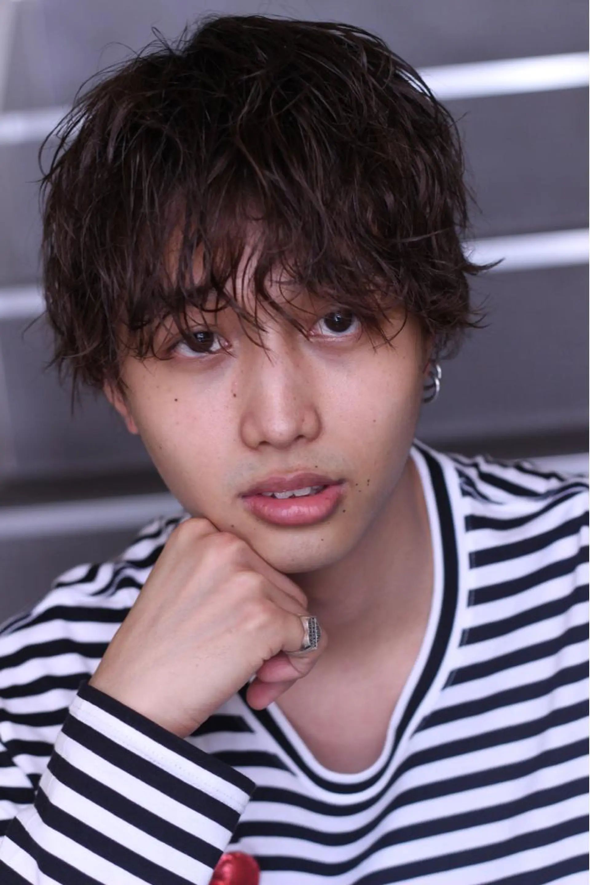 メンズ センターパート 髪質改善/メテオボブ DAISHI✨のヘアスタイル