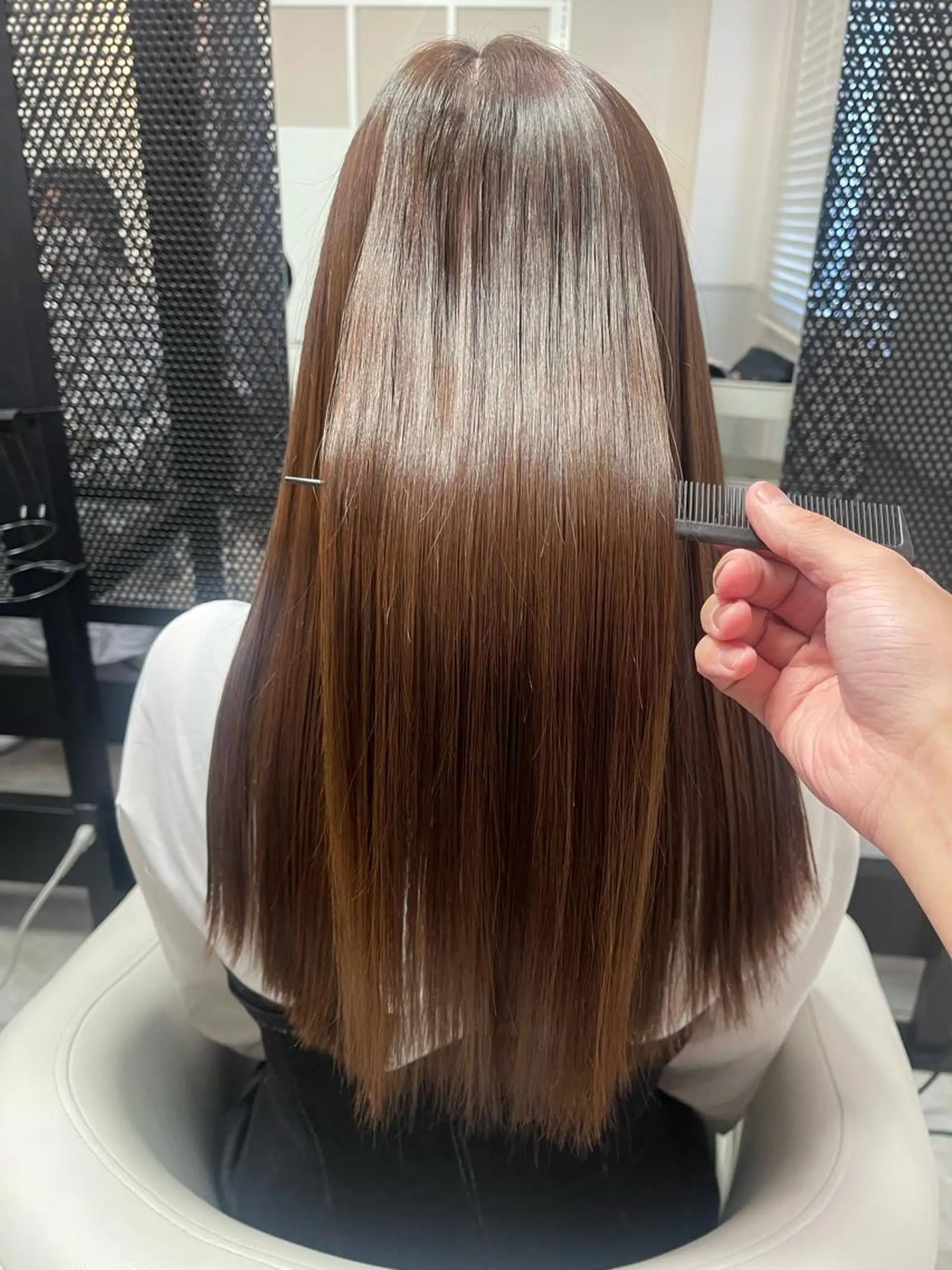 ロング カラー ヘアカラー トリートメント ヘアセット モテ髪提案します💕 髪質改善宗一郎のヘアスタイル
