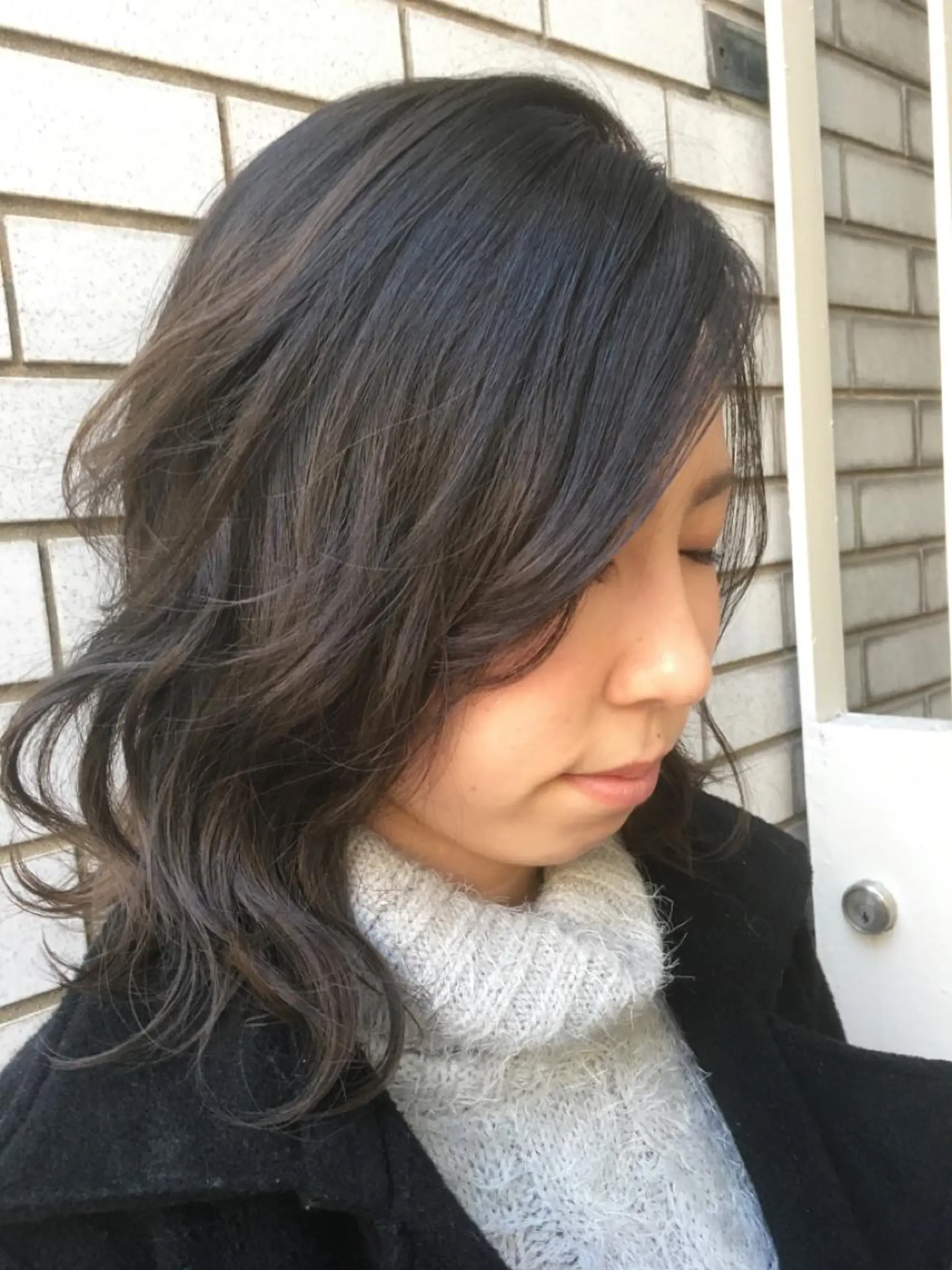 ミディアム 特殊カラー/ブリーチ 道満ゆいなのヘアスタイル