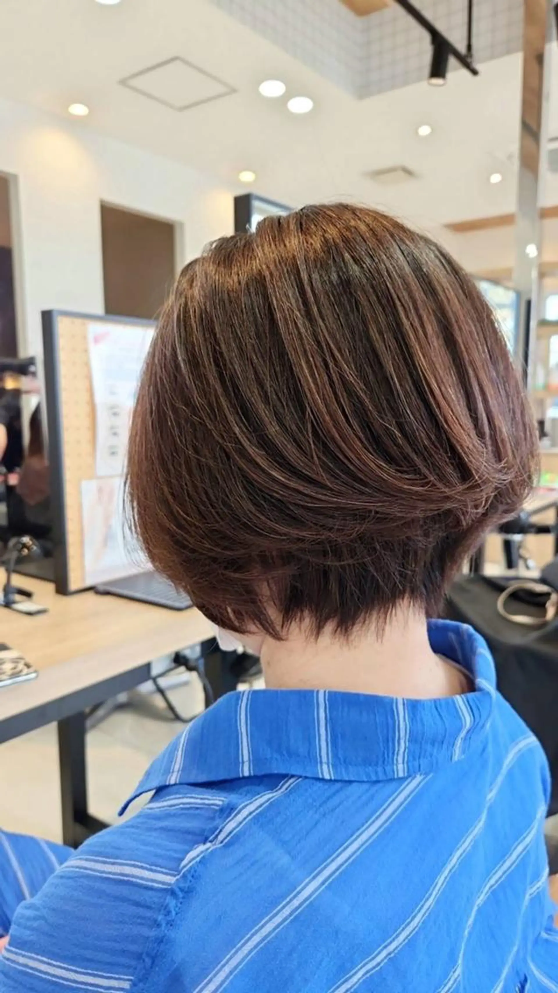 ショート カット ヘアカラー トリートメント ルクール柏崎店　太田 真理子のヘアスタイル