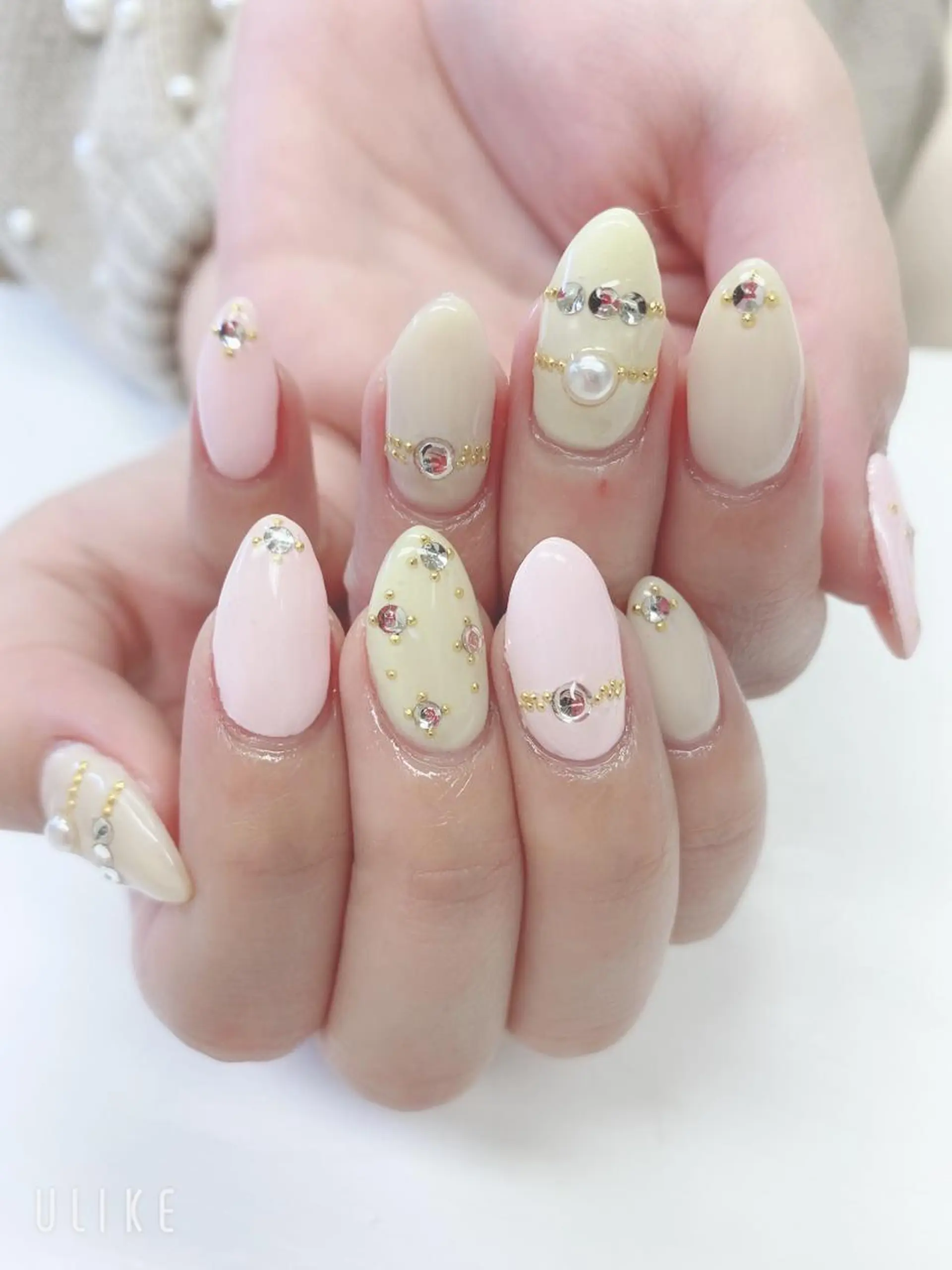 ミディアム ハンドネイル JNA認定講師🌸 RIEのネイルデザイン