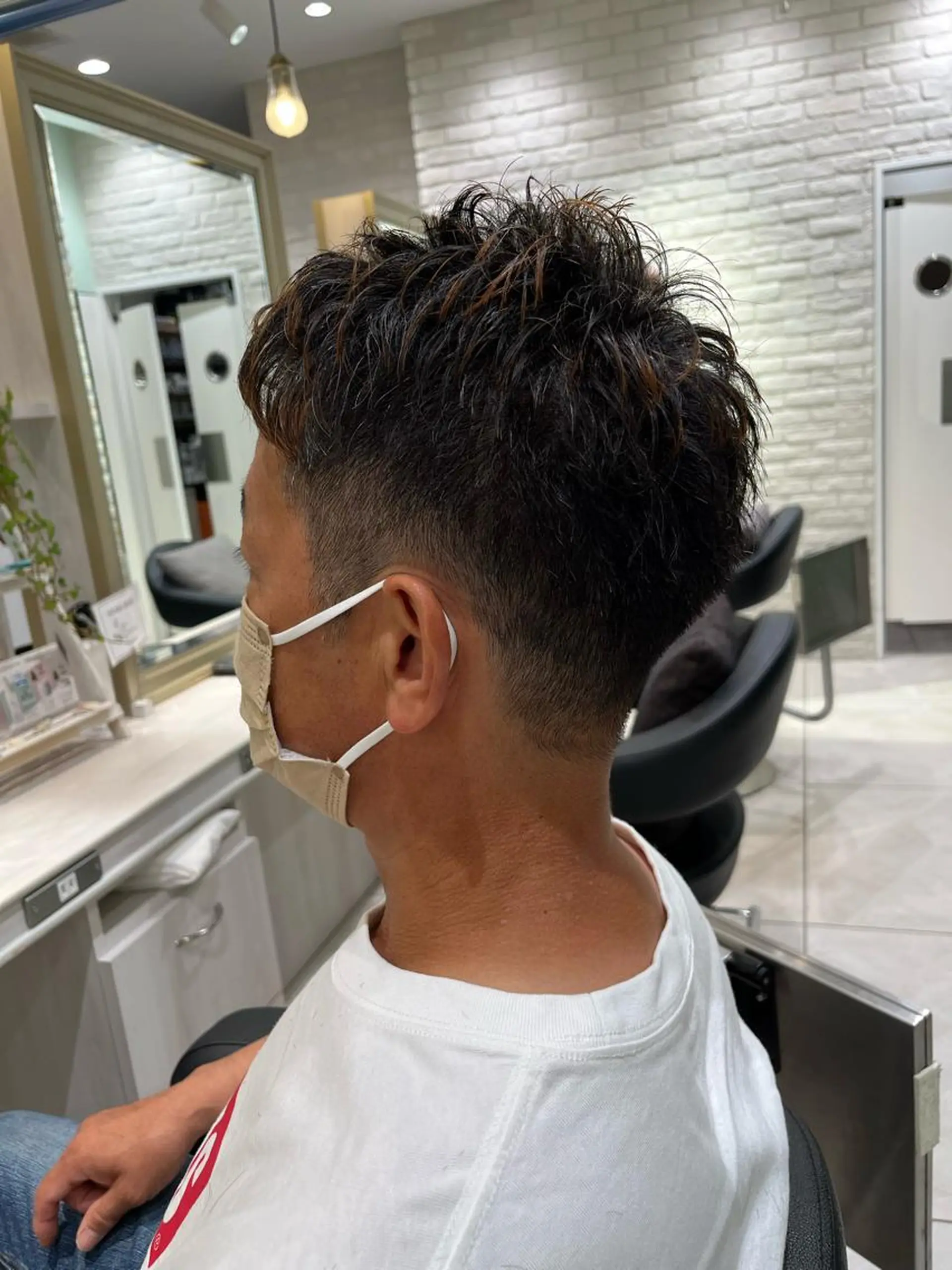 ショート パーマ メンズ カット パーマ 🥇メンズ特化 伊東輝のヘアスタイル