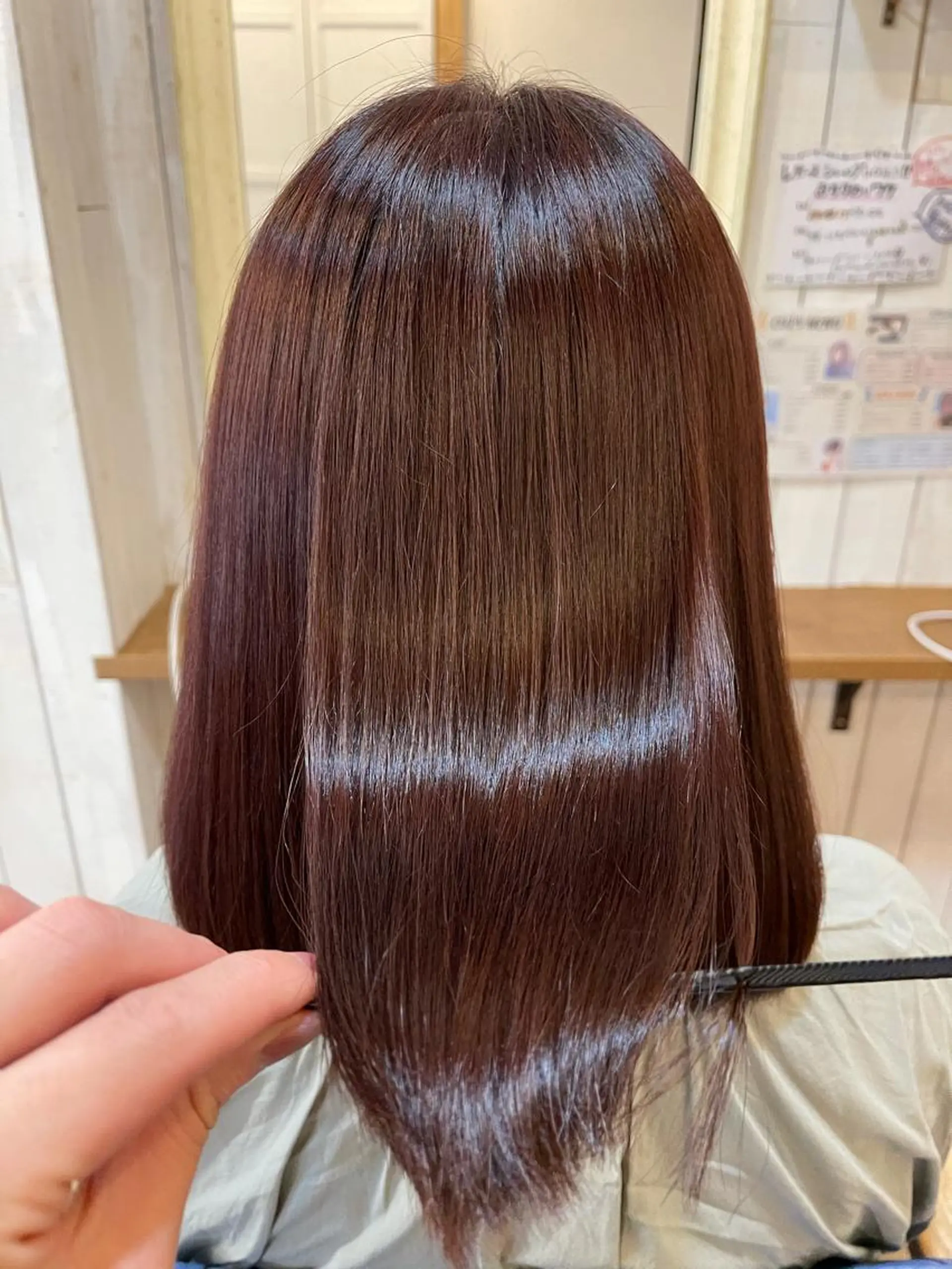 ミディアム 髪質改善/縮毛矯正/ 廣瀬のヘアスタイル