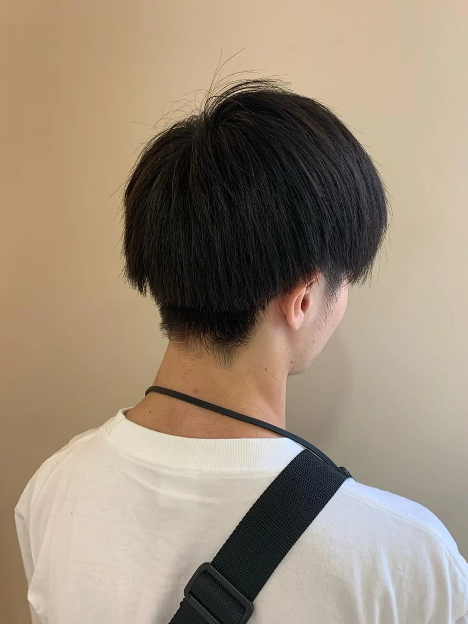 ショート メンズ 顔まわりカット✄ ベージュカラー🧸のヘアスタイル