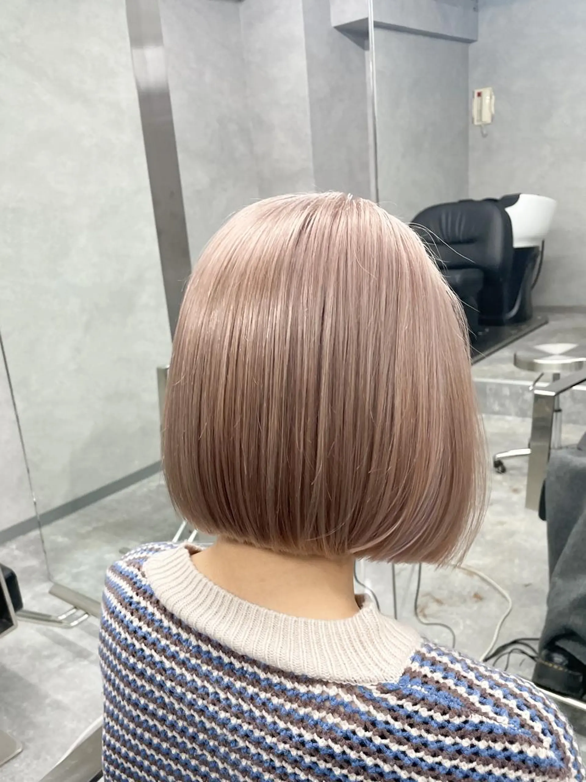 ショート カラー パーマ ヘアアレンジ メンズ キッズ ショートボブ メンズブリーチ メンズハイトーン ブリーチ ケアブリーチ GO TODAY SHAiRE SALON所属・大人スタイル 太田のヘアスタイル
