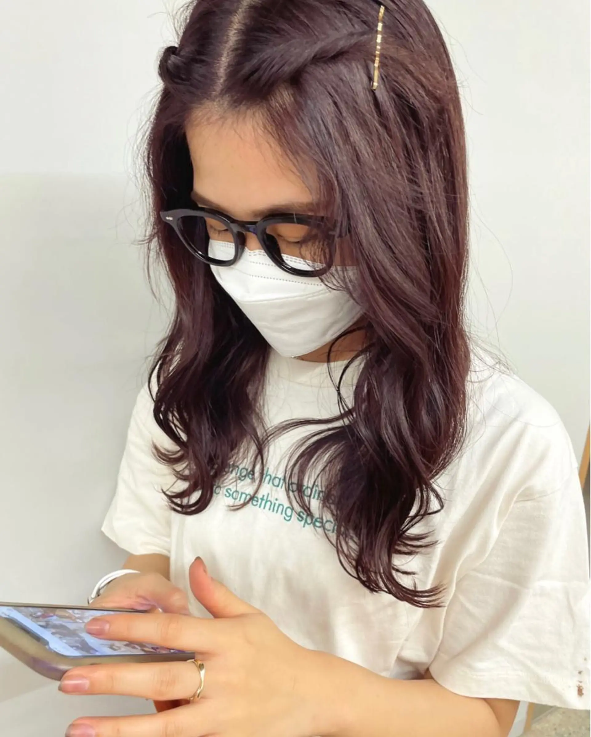 ロング カラー Koto🌿 ブリーチなしカラーのヘアスタイル