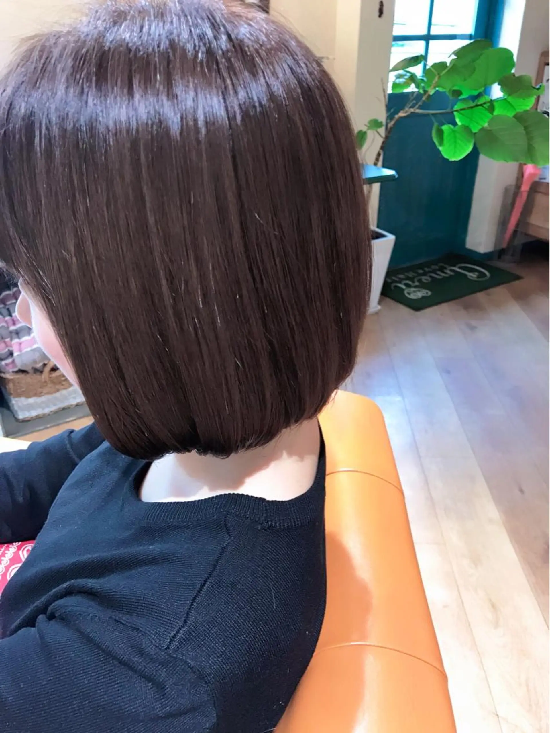 ショート カラー ボブ アメリラブヘアー 土屋　洋平のヘアスタイル