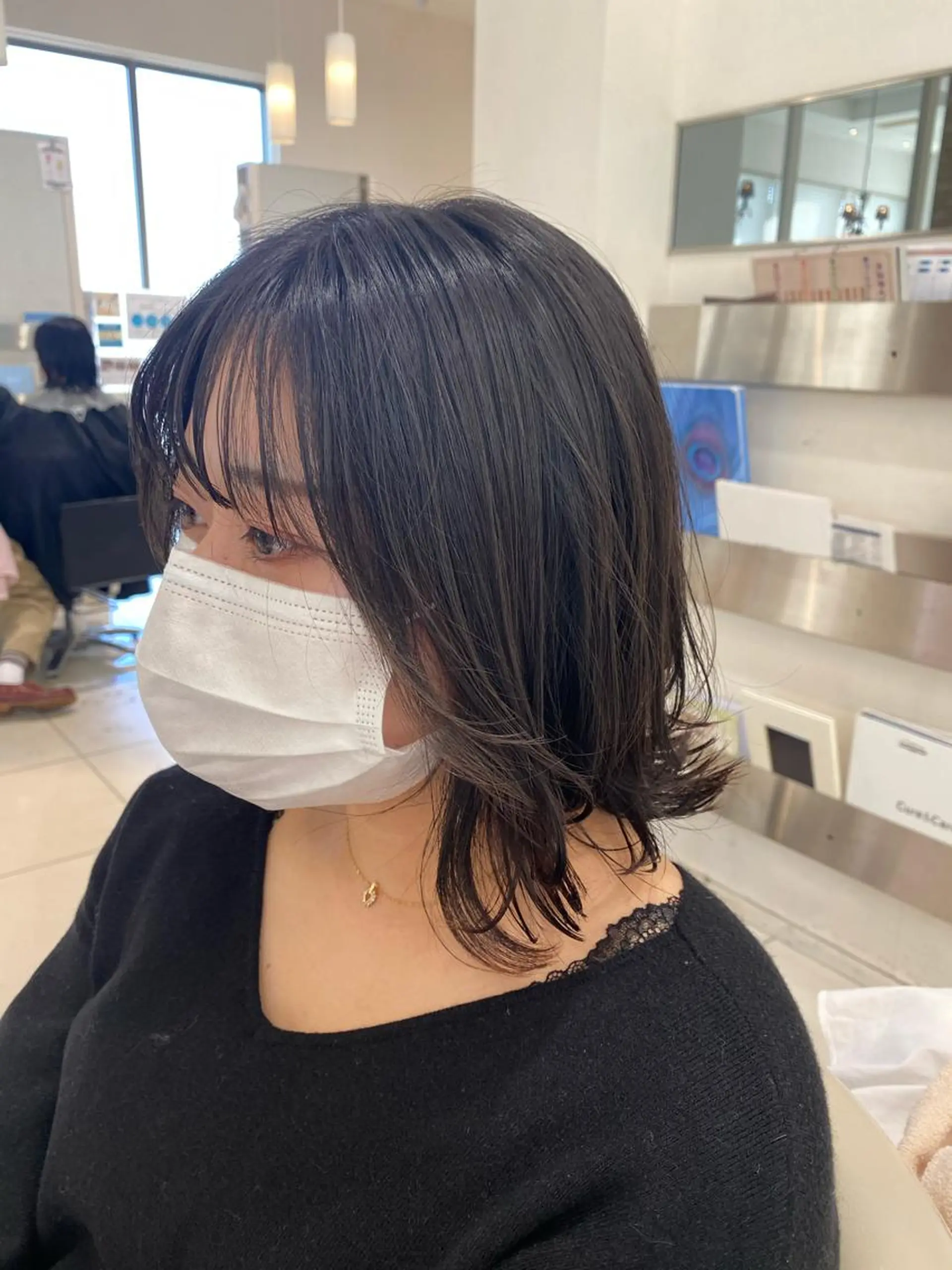 ミディアム スパイキーショート パーマ　具志堅　太志のヘアスタイル