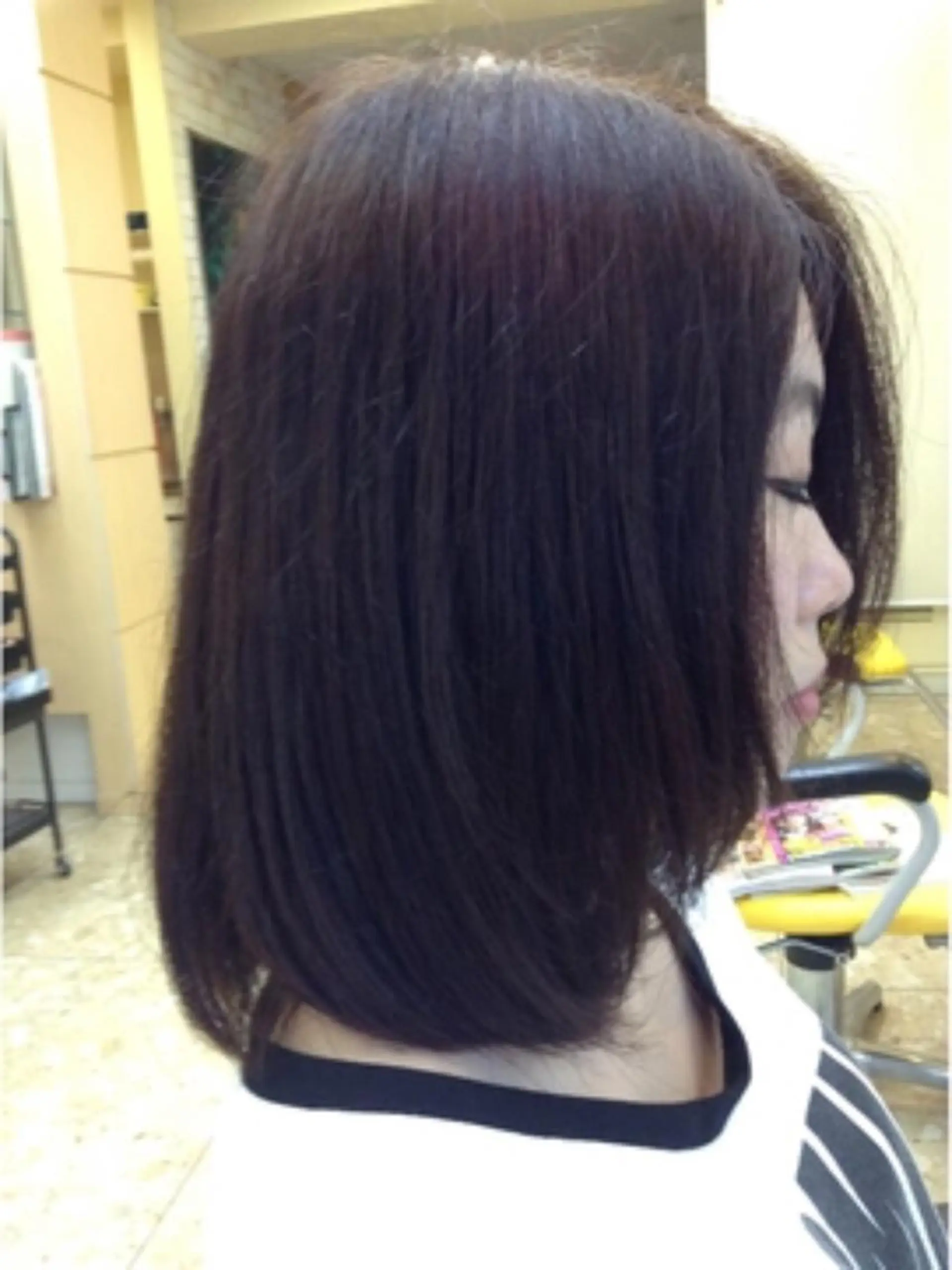 ミディアム カラー ブラウンカラー ボブ シャギー カット ヘアカラー トリートメント La CASTA ma maisonn'ee itoe所属・町田 裕太のヘアスタイル