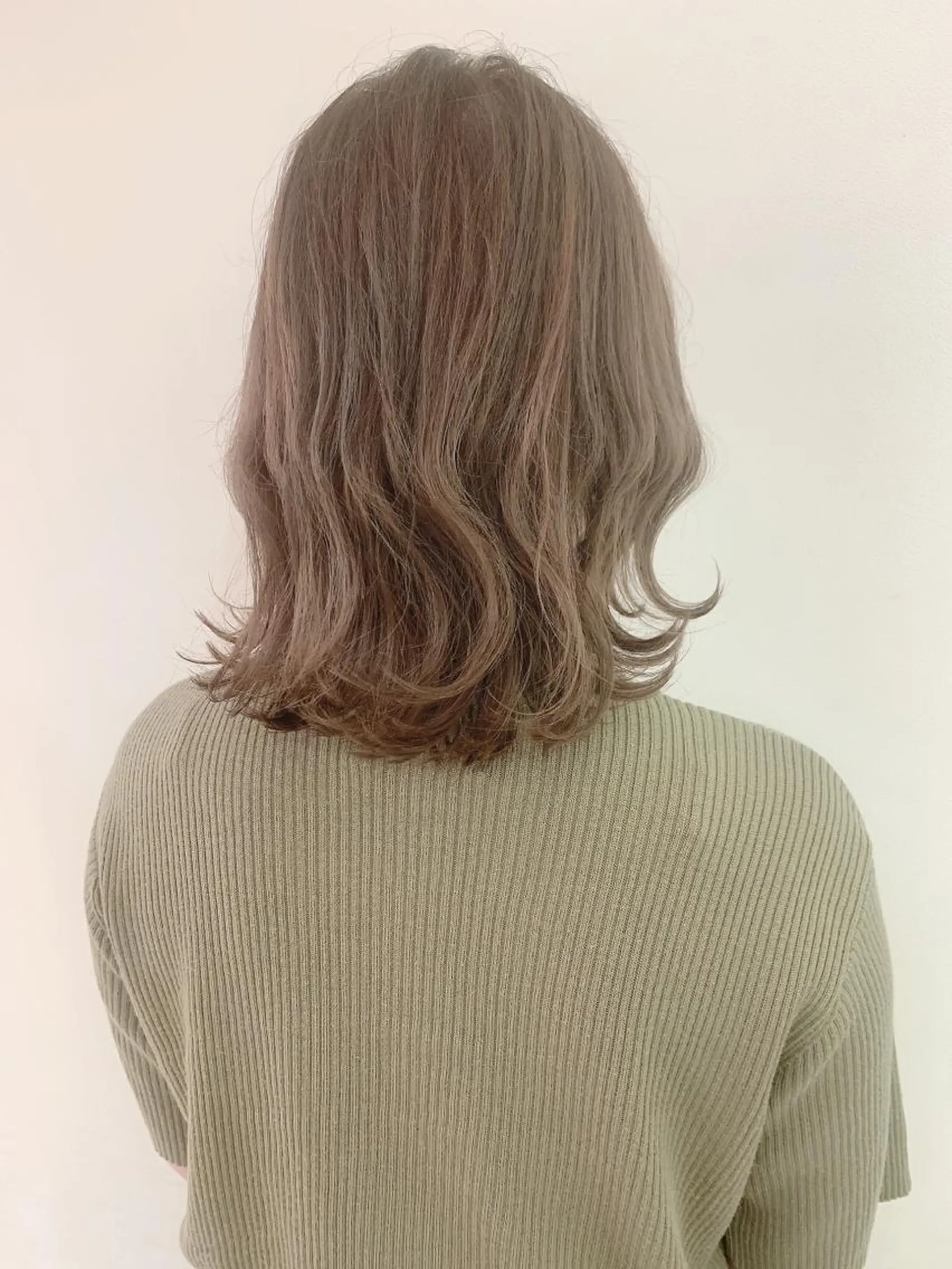 ミディアム カラー カット ヘアカラー なりたいが叶う ながしまじゅんきのヘアスタイル