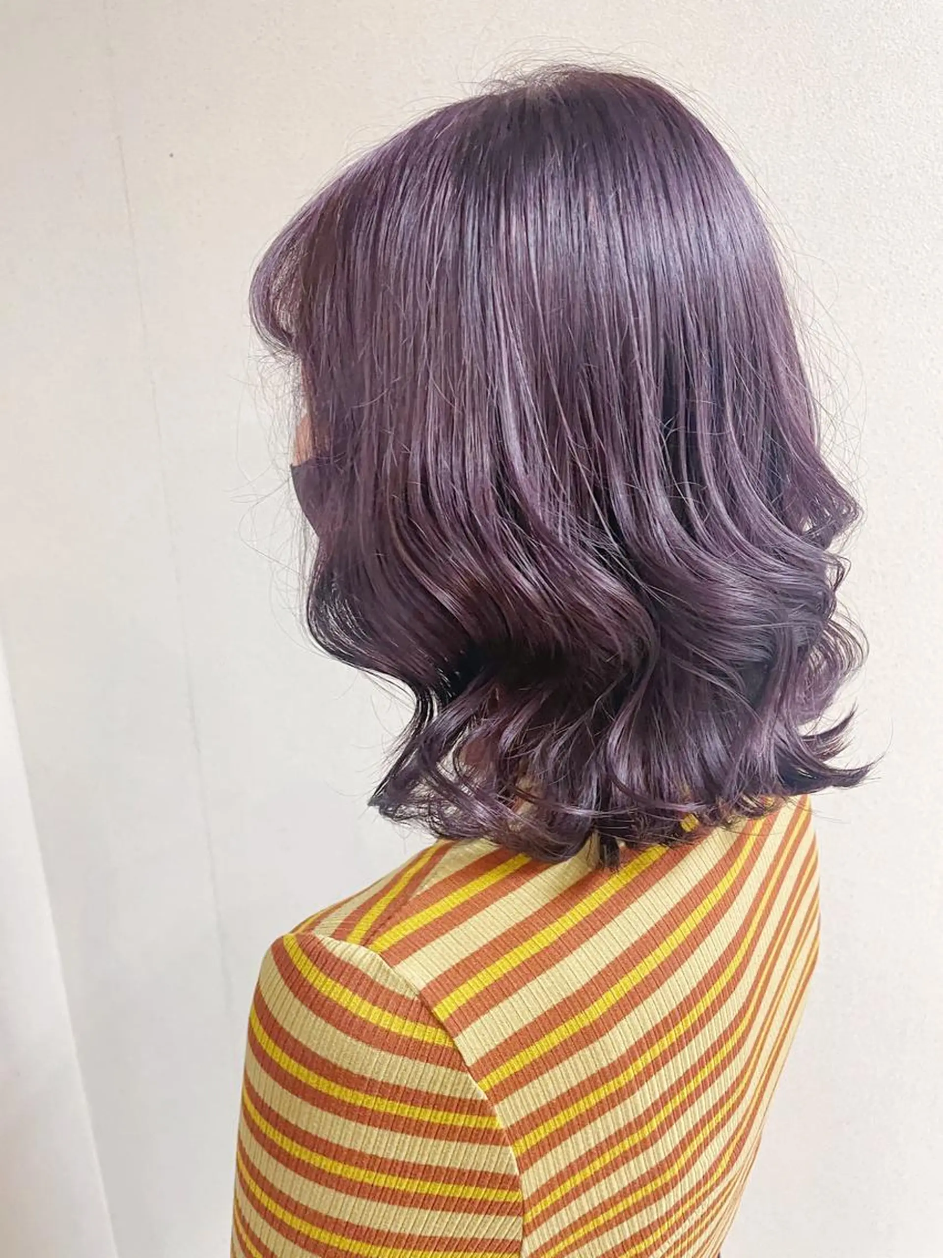 ミディアム カラー ケアブリーチ /髪質 改善/古橋圭史郎のヘアスタイル