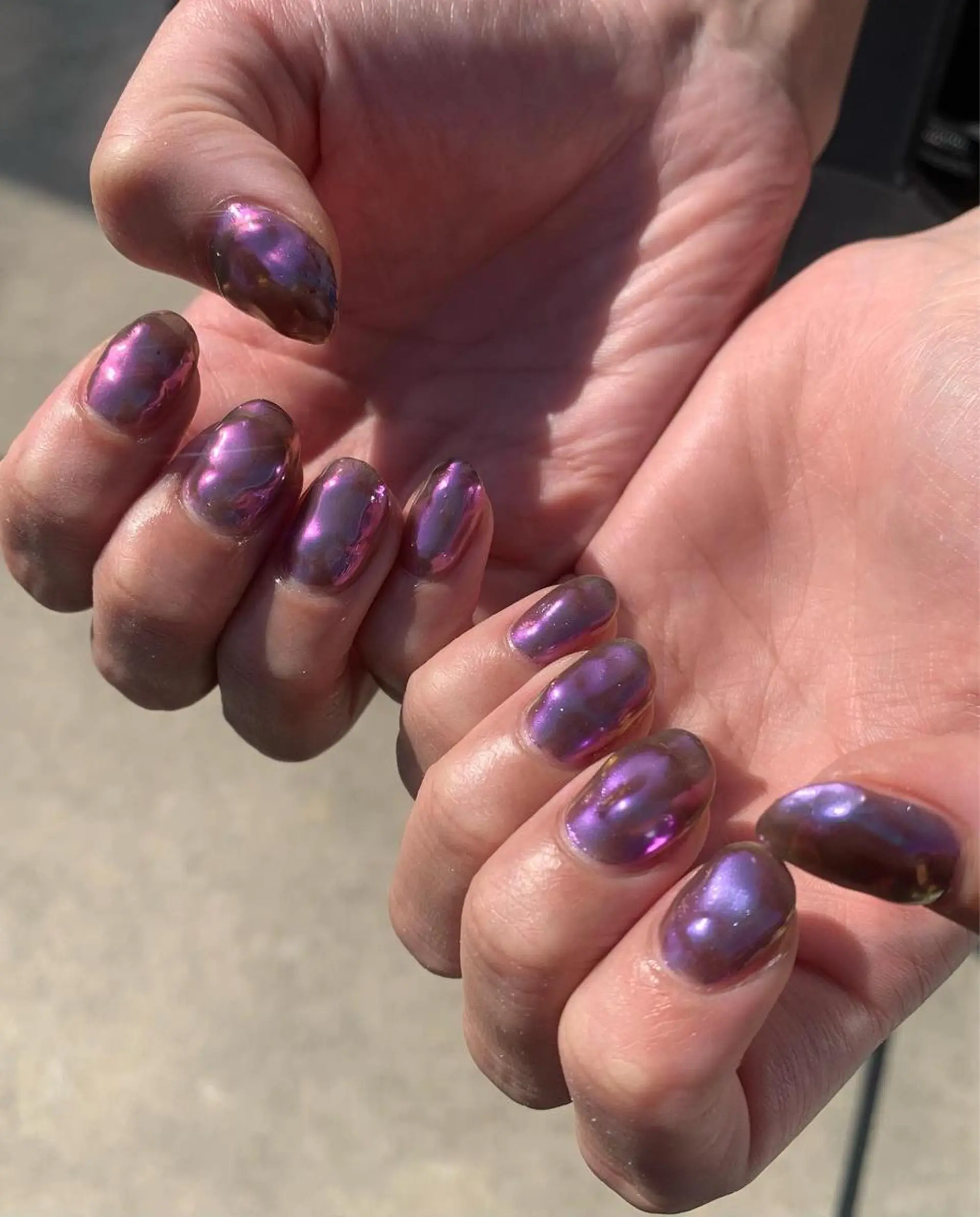 ネイル キラキラネイル ミラーネイル ハンドネイル anny ／あにのネイルデザイン