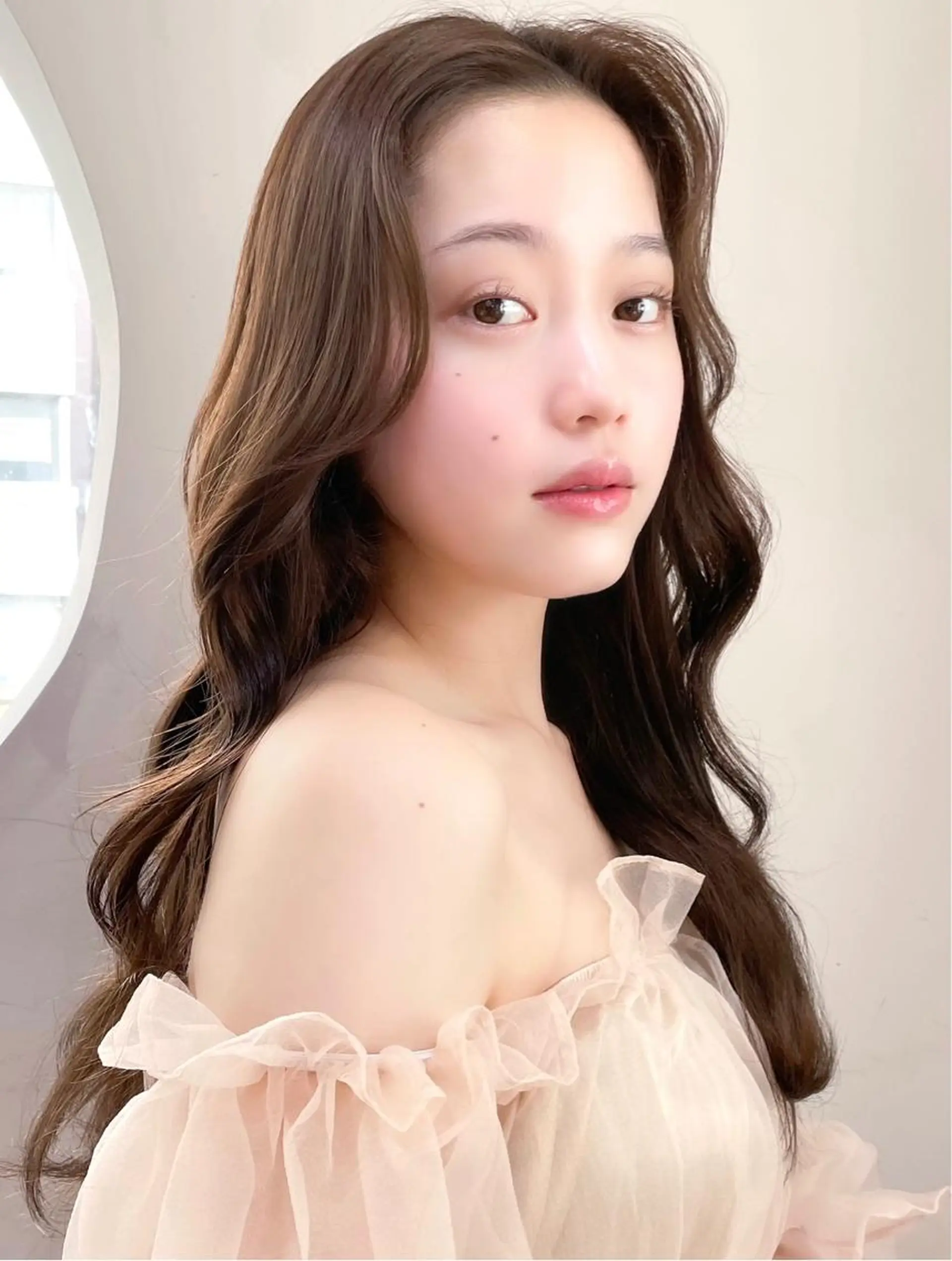 セミロング 🍑韓国girly Saaya🍑🪄のヘアスタイル