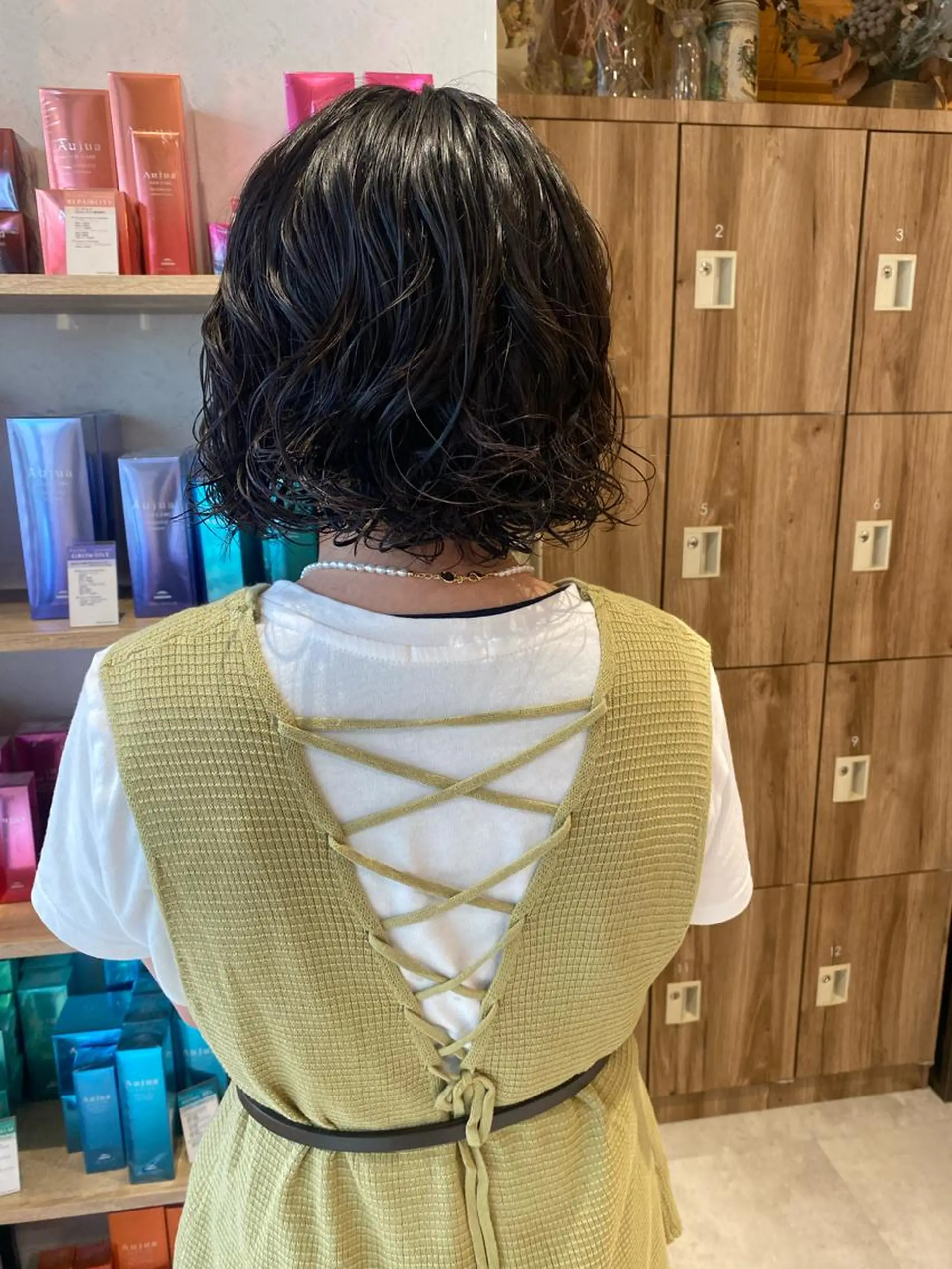 ショート パーマ ヘアアレンジ パーマ指名No1 /namiのヘアスタイル