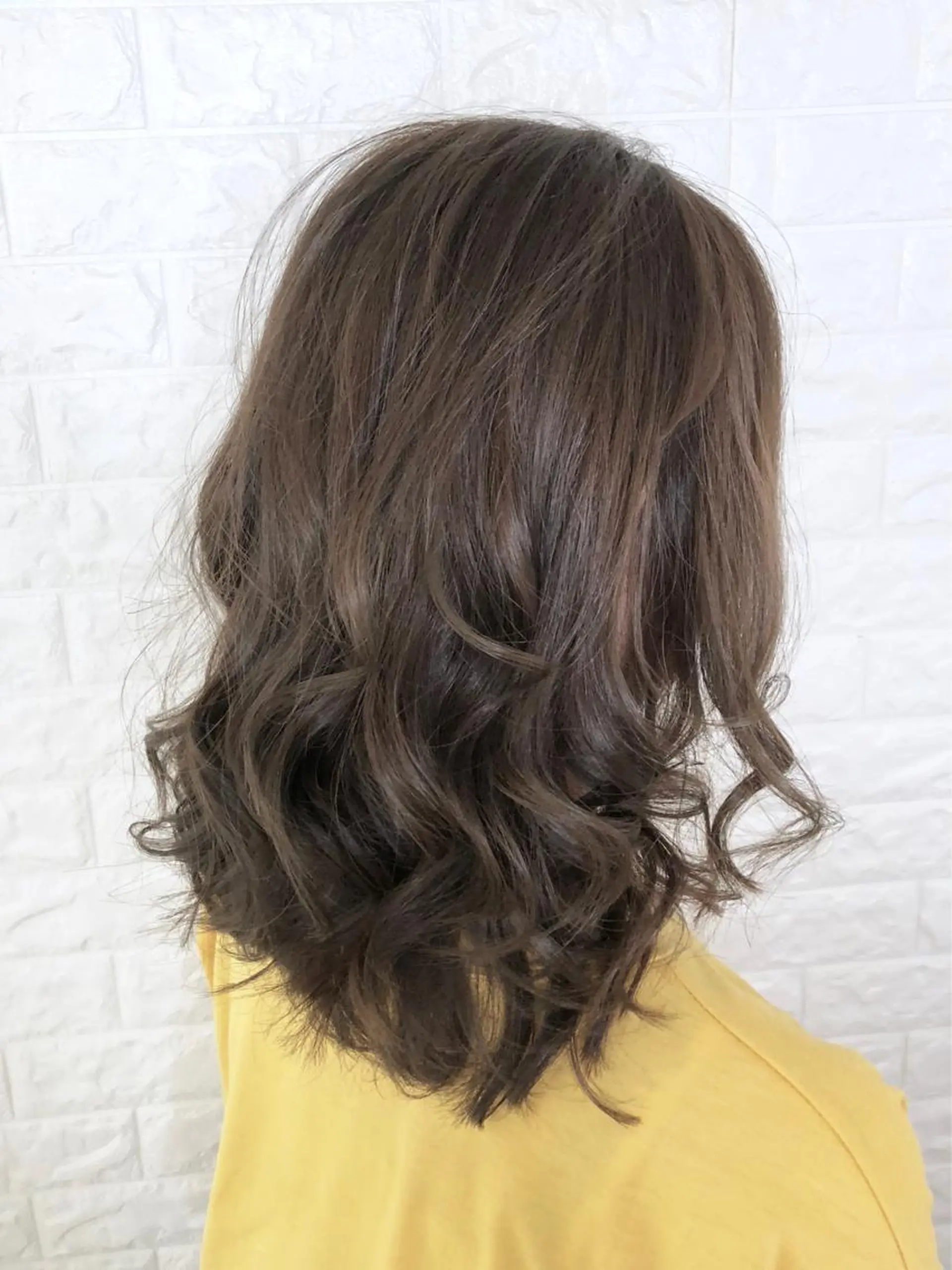 ミディアム 縮毛矯正/髪質改善 主税巧一のヘアスタイル