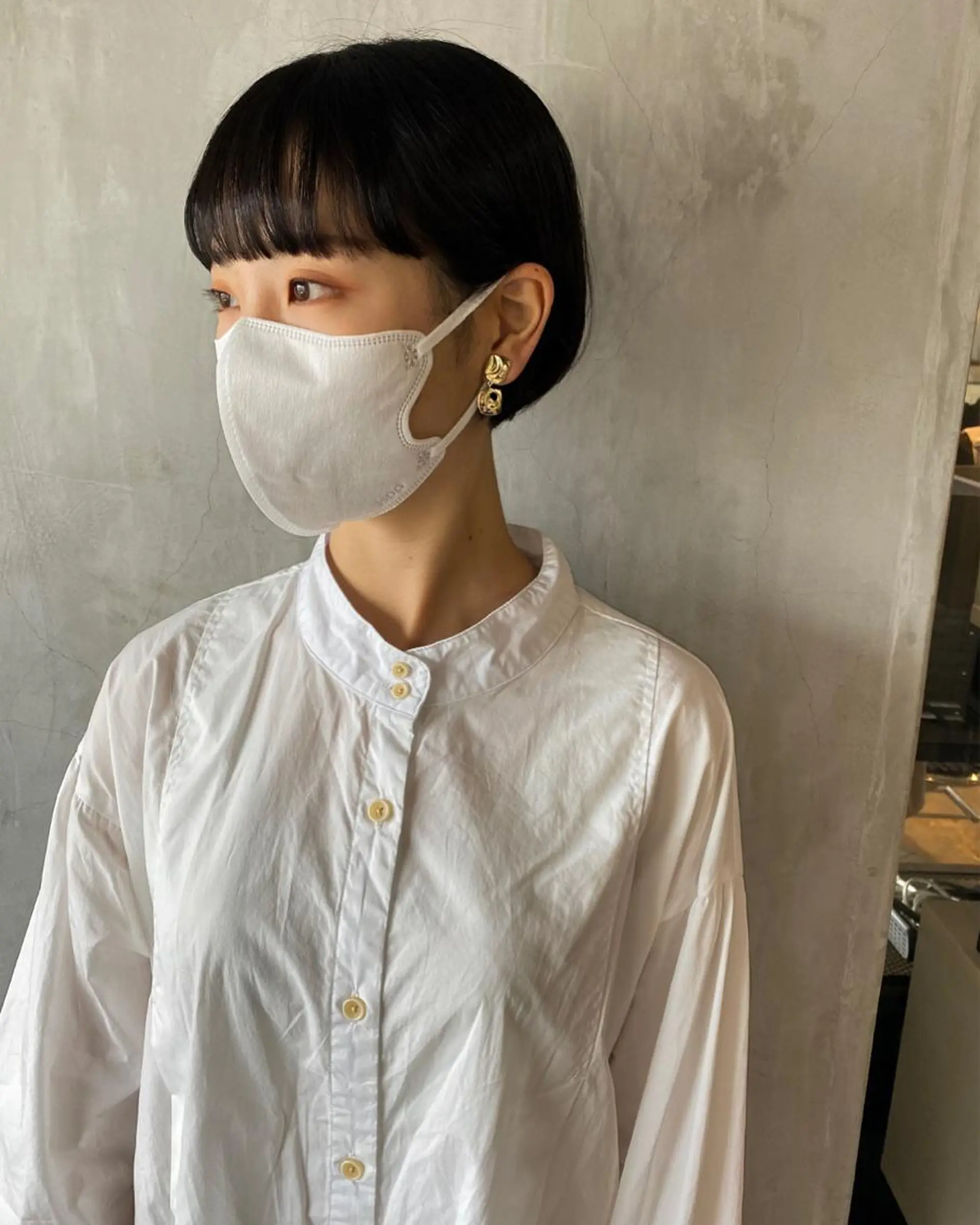 ショート カラー ヘアアレンジ ショートボブ ボブ ショートヘア stylist/蛯谷 珠里のヘアスタイル