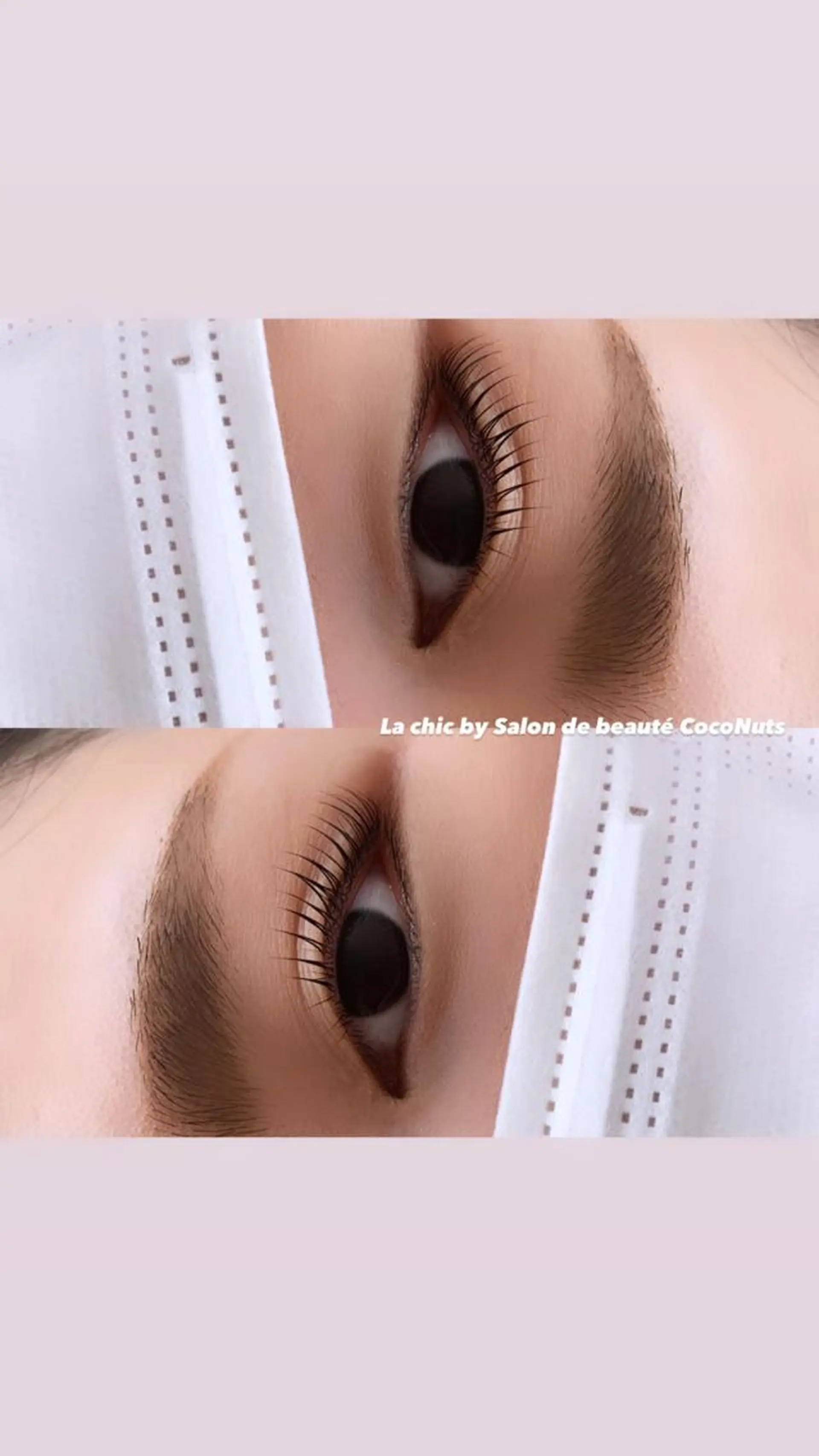 マツエク・マツパ パリジェンヌラッシュリフト マツパ Salon de beauté CocoNuts所属・MISAKI SAGAのマツエク・マツパデザイン