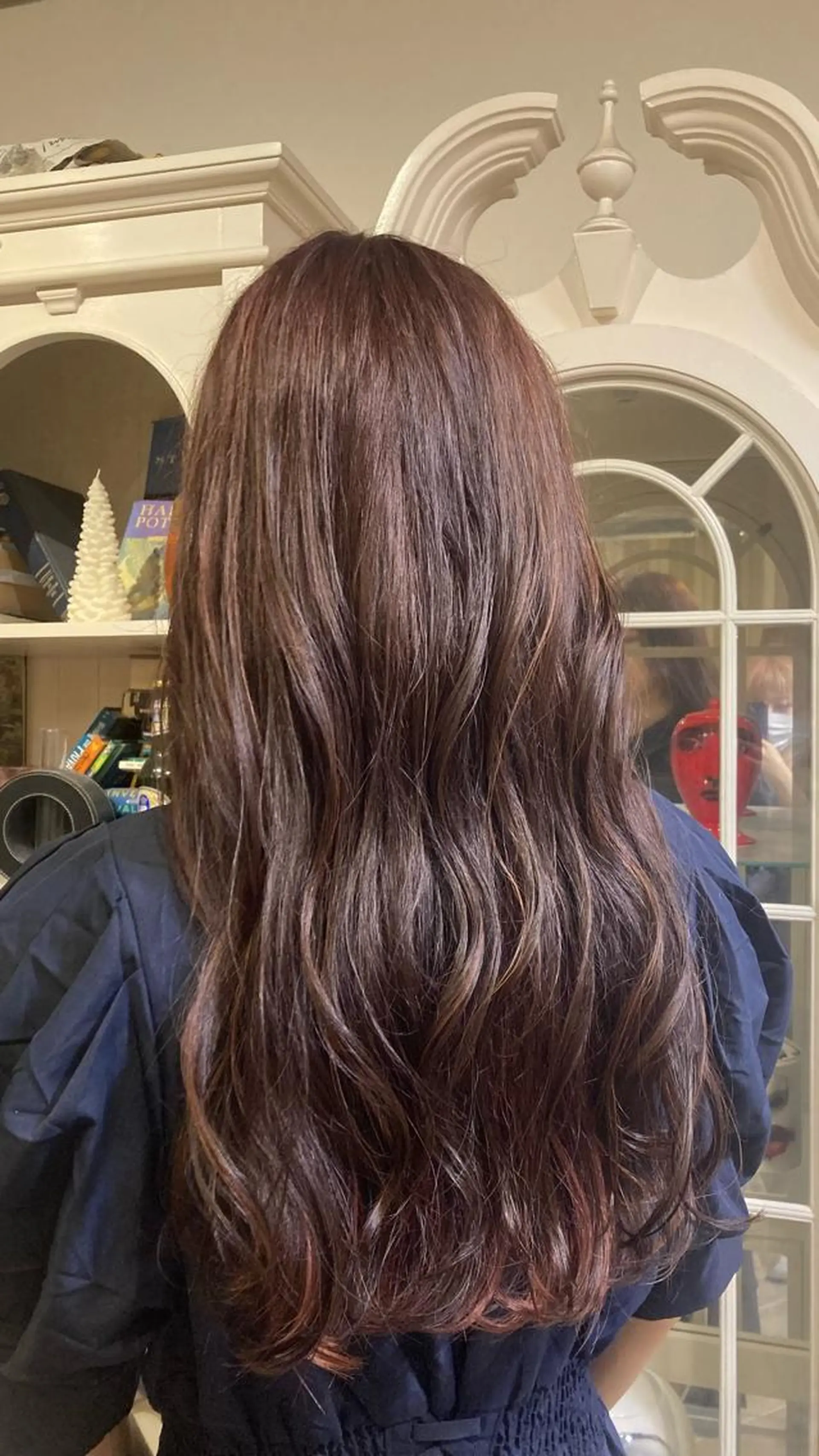 ロング カラー 新潟/万代/レイヤー 韓国風/明間未来のヘアスタイル