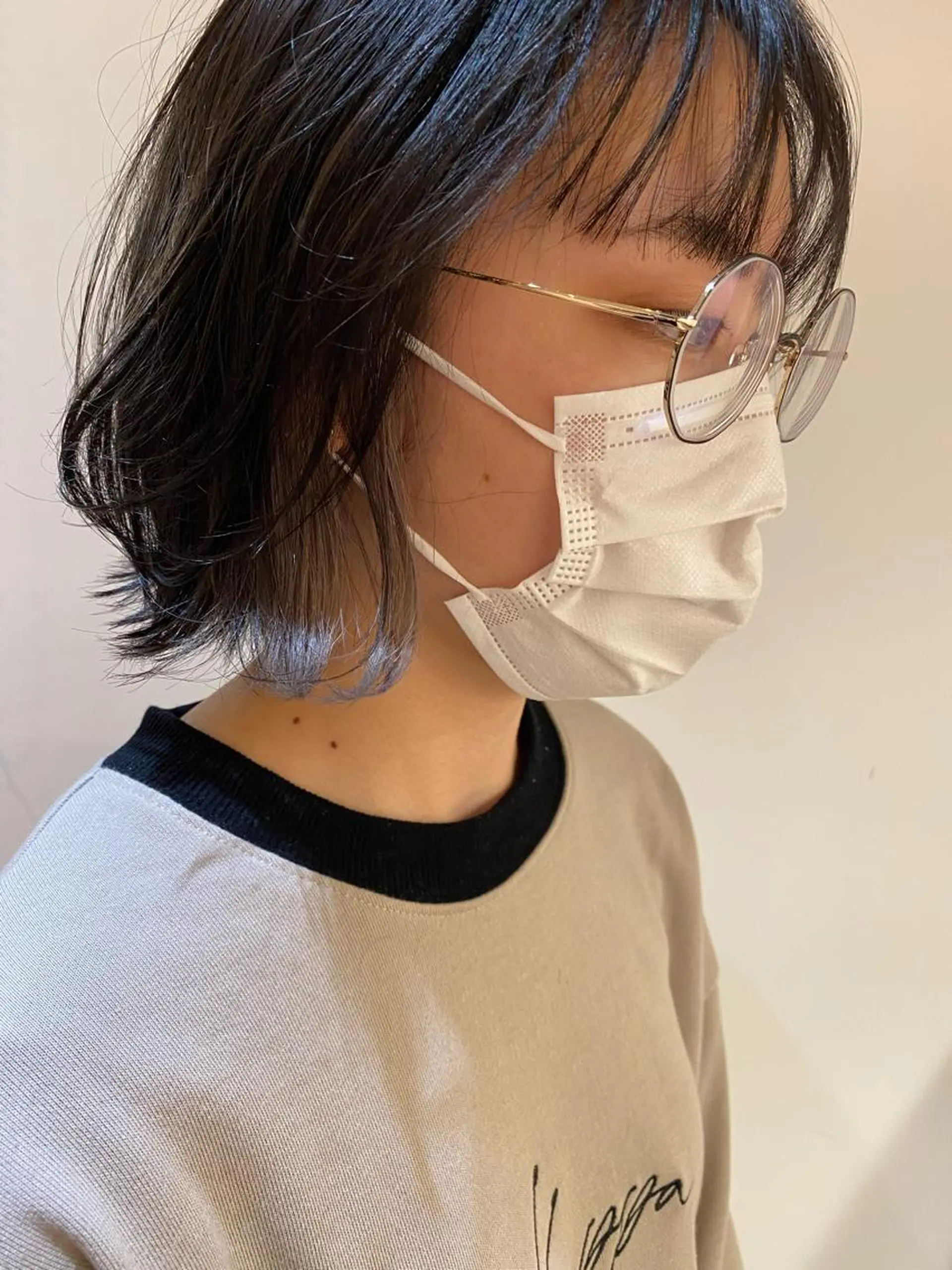 ショート カット ヘアカラー 大内田 凌馬のヘアスタイル