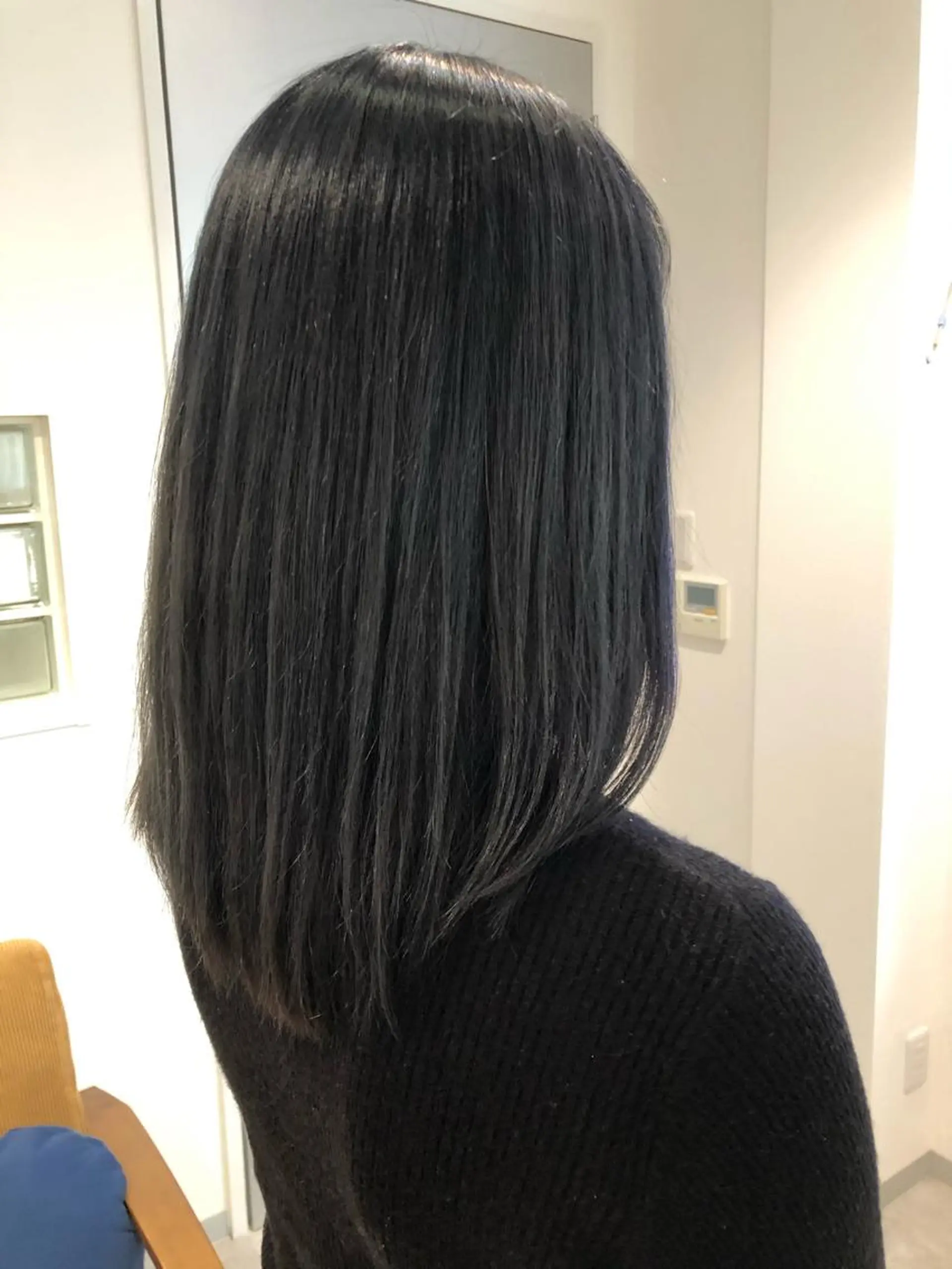 ミディアム カラー ブルーカラー カット ヘアカラー トリートメント JILBLAN京都 ショート/ハイライトのヘアスタイル