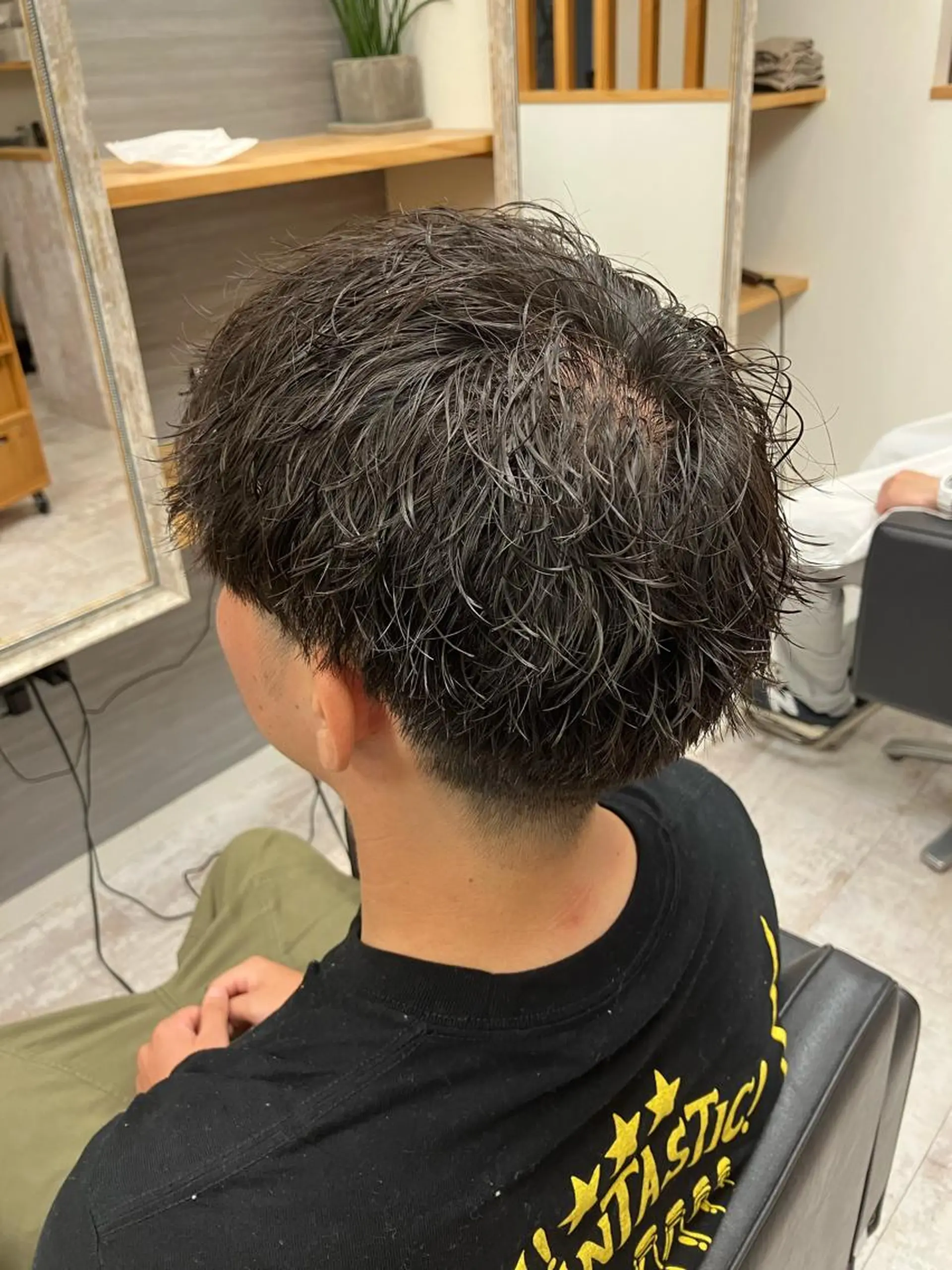 パーマ メンズ カット パーマ メンズ特化/パーマ/ フェードWATARUのヘアスタイル