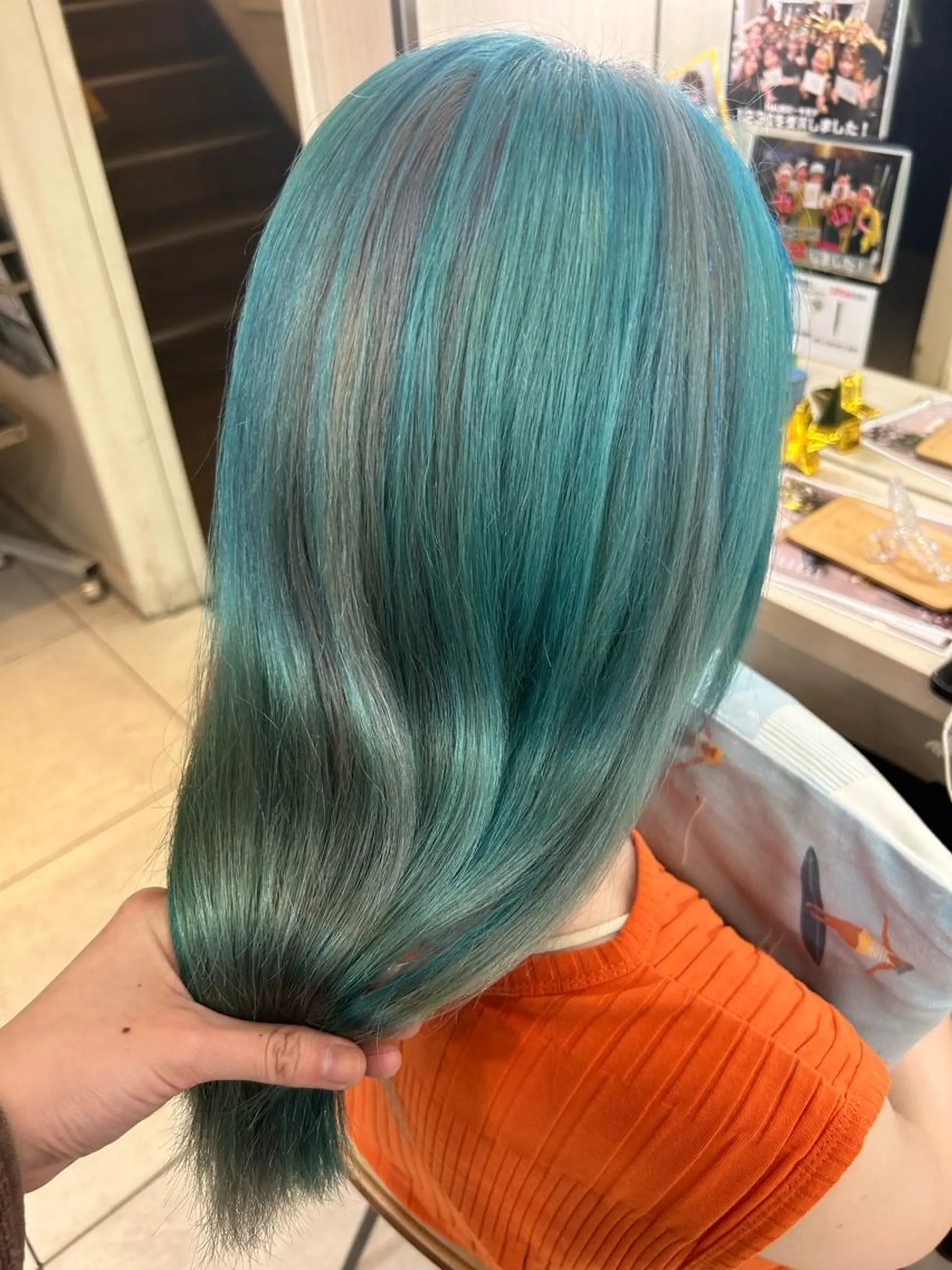 ロング カラー ヘッドスパ＆ボブ＆ ツヤ感🌟ナカガマのヘアスタイル