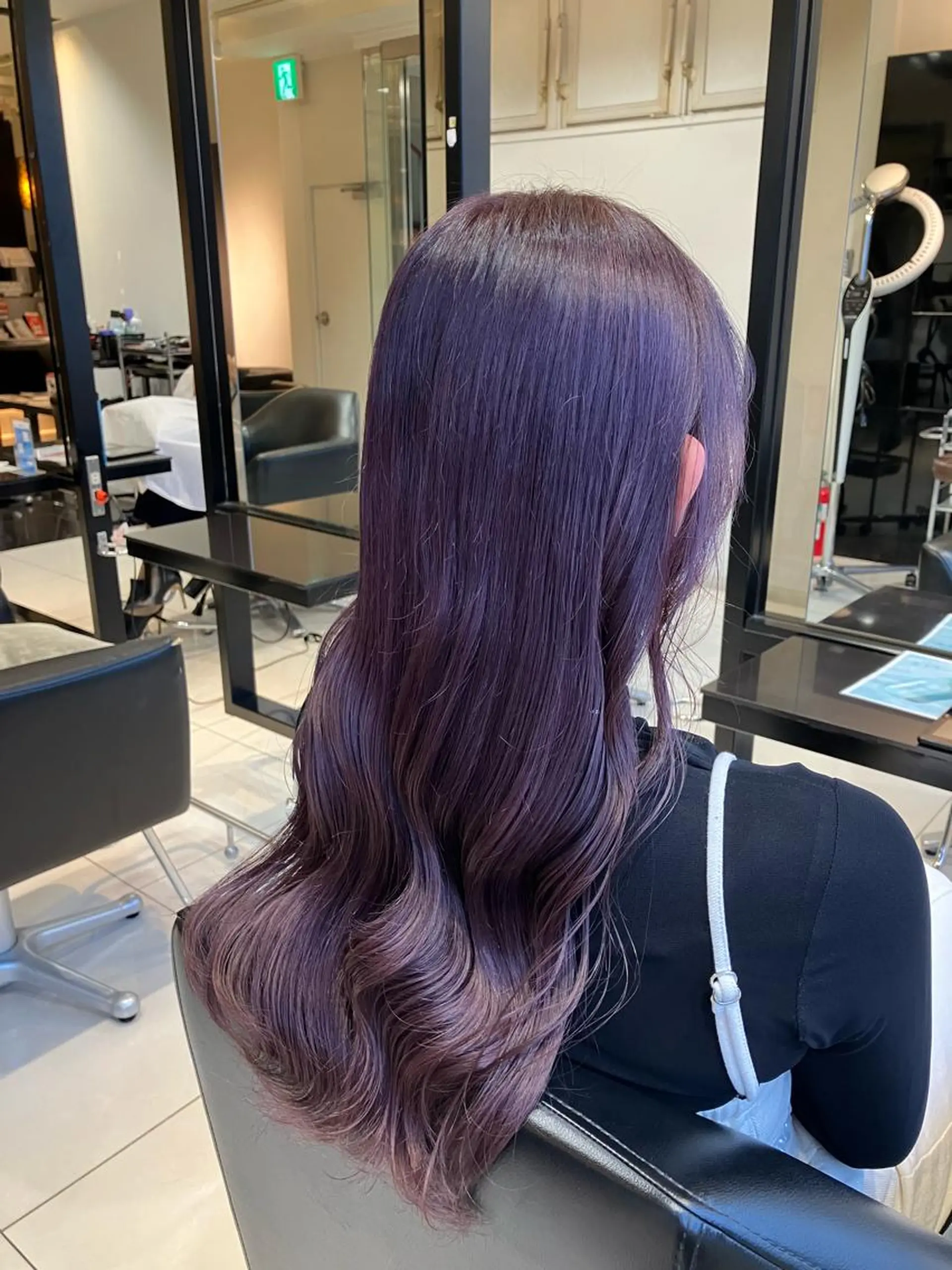 ロング カラー CUORE松戸本店 ♡ 岡野美南のヘアスタイル