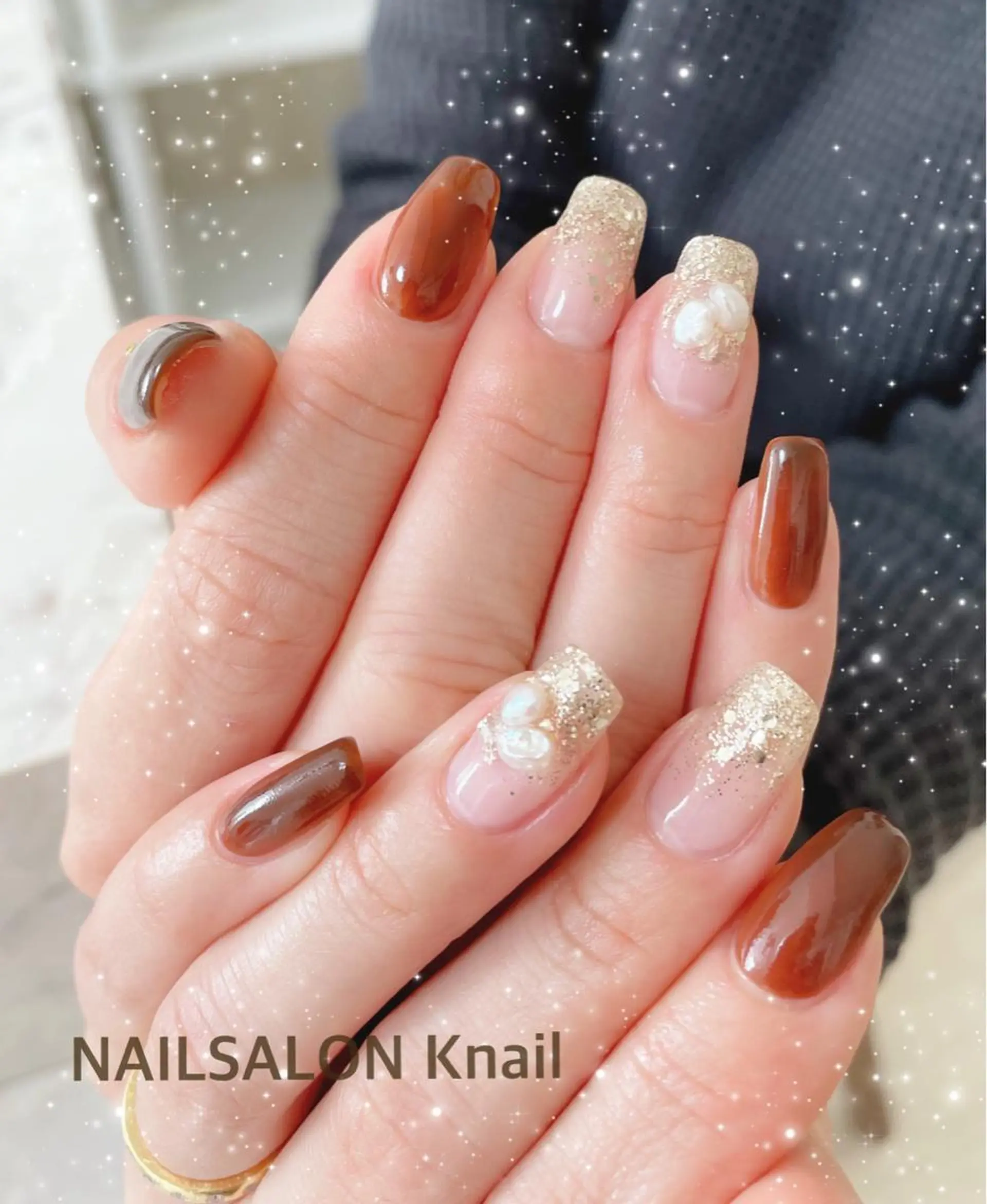ネイル ハンドネイル NAILSALON Knail所属・Knail Mieのネイルデザイン