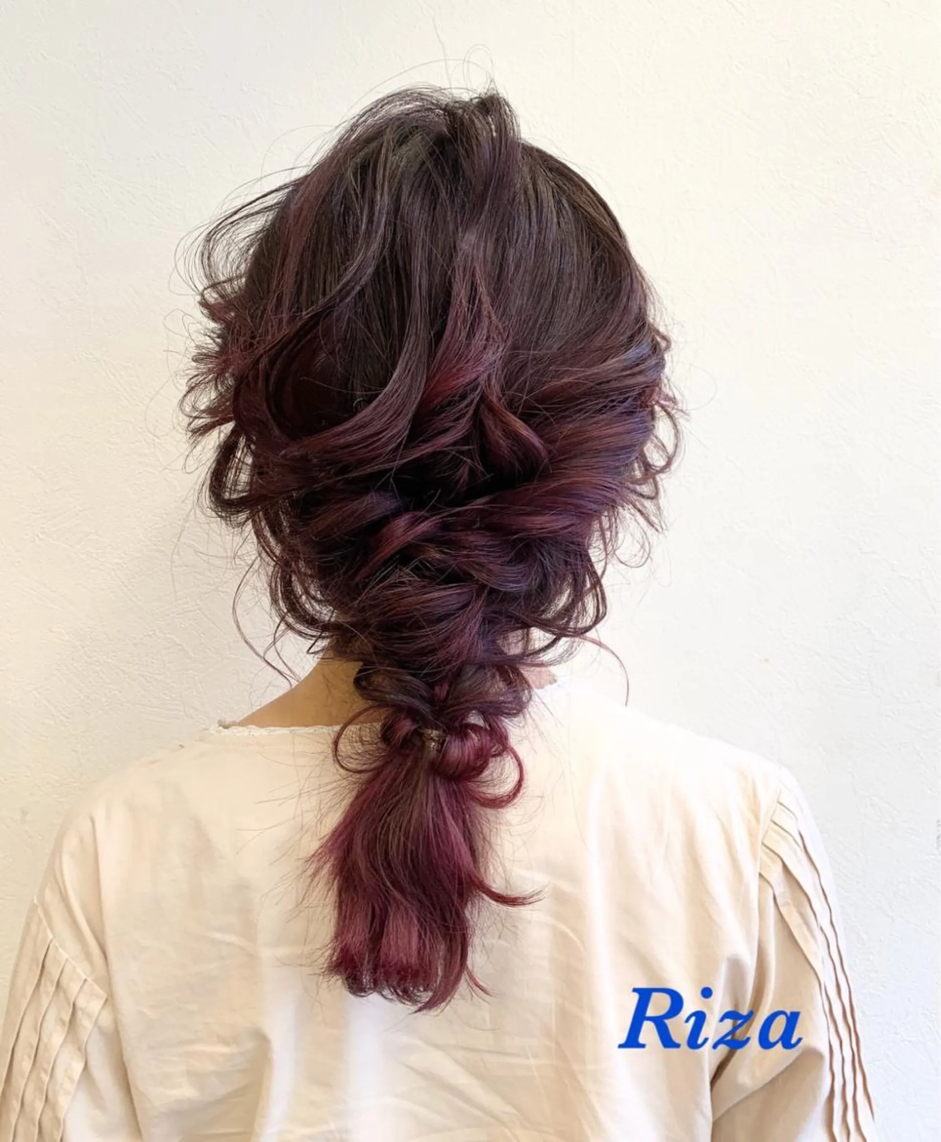 ヘアアレンジ HAIR MAKE Riza所属・谷口 弥生のヘアスタイル