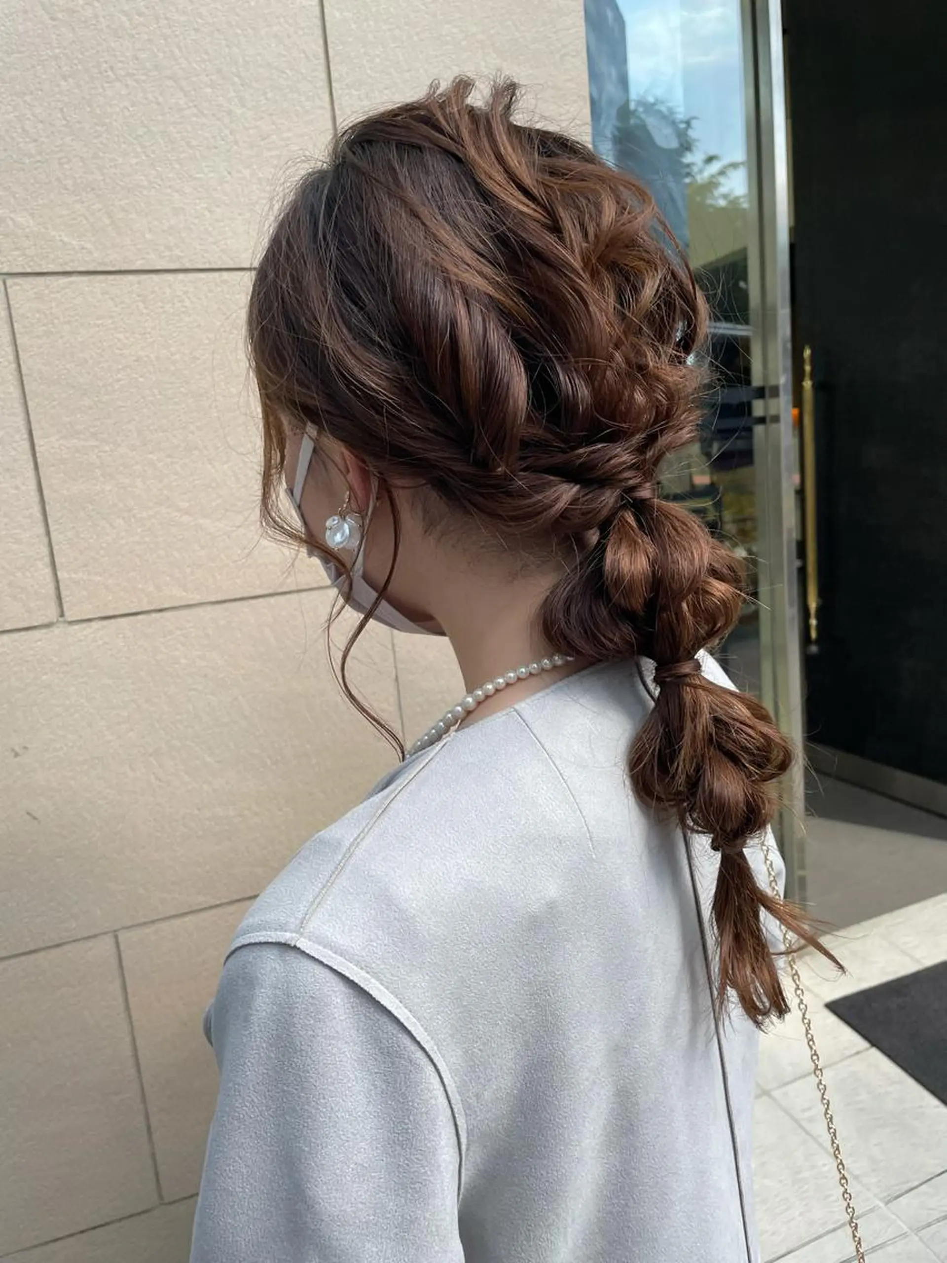 ロング 韓国ハイトーン🦋 hikariのヘアスタイル